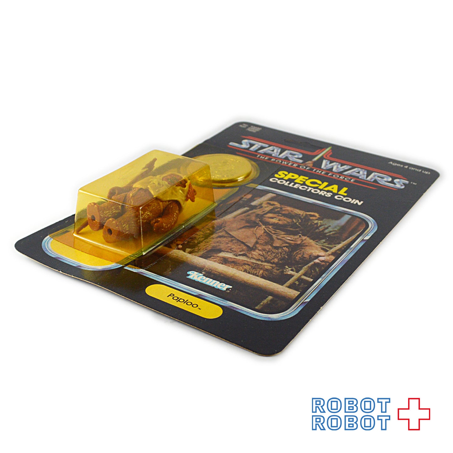 スター・ウォーズ オールドケナー POTF パプルー 未開封アンパンチカード