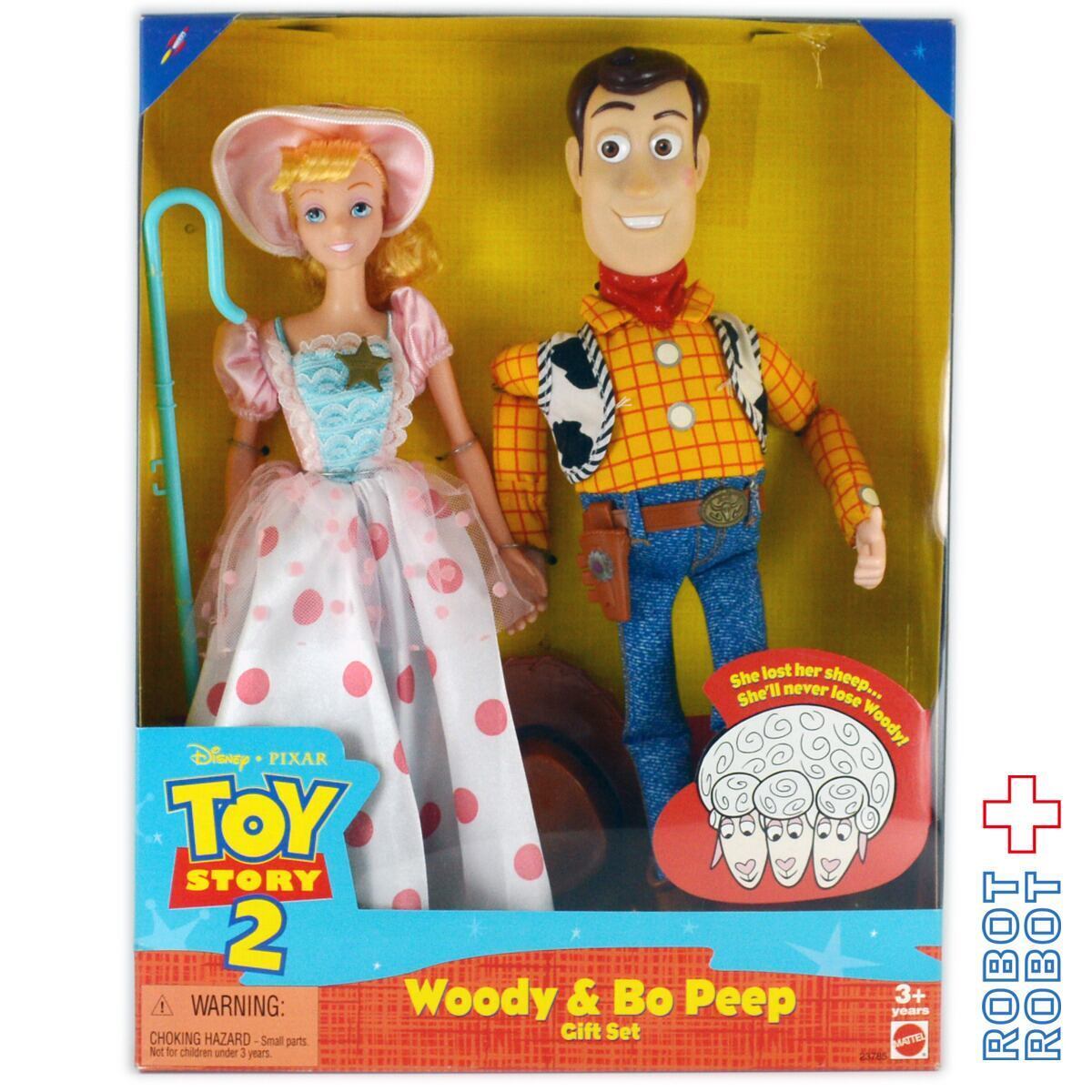 マテル社 トイストーリー2 ウッディ&ボー・ピープ ギフトセット 箱入未開封