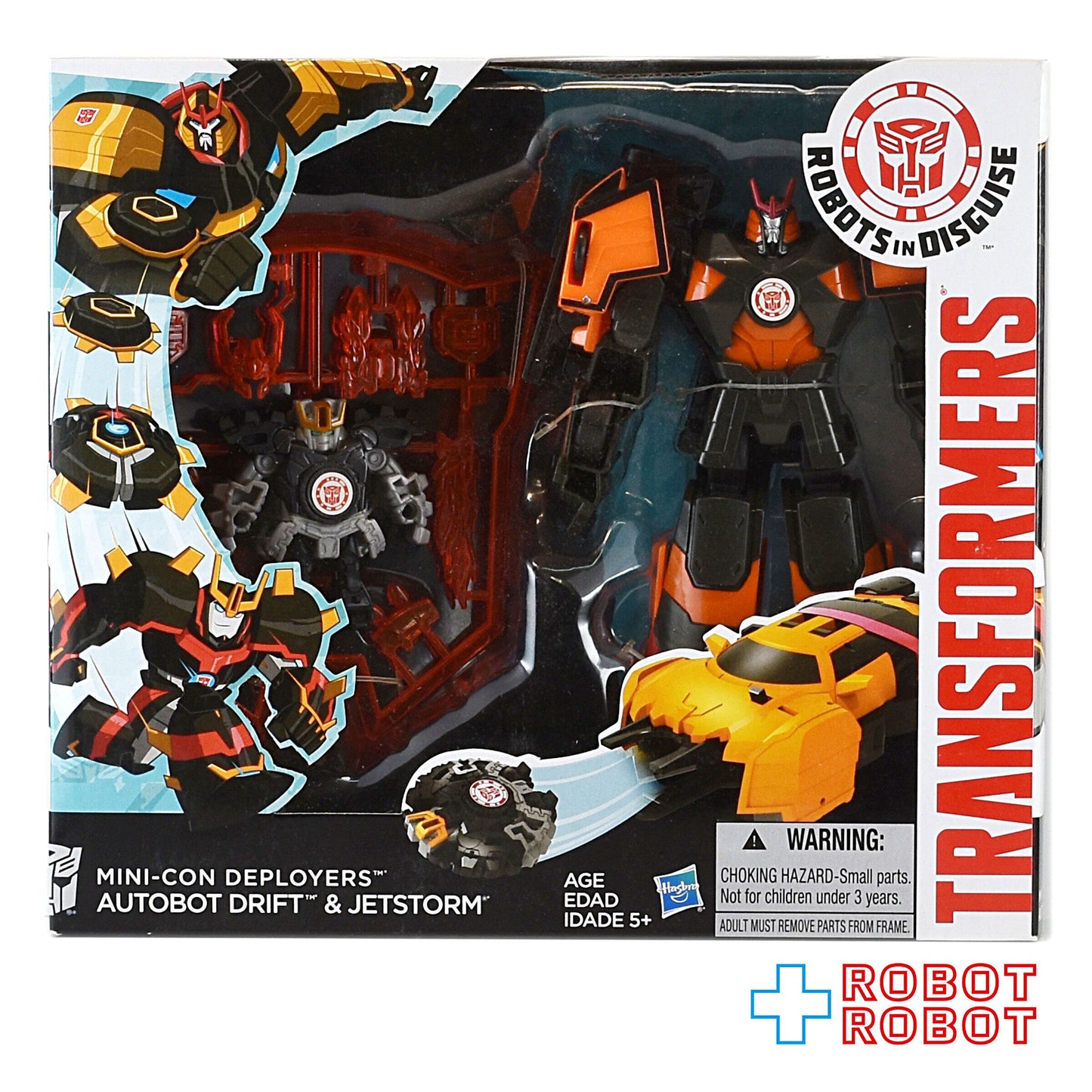 トランスフォーマー ミニコンデプロイヤーズ オートボットドリフト & ジェットストーム 未開封