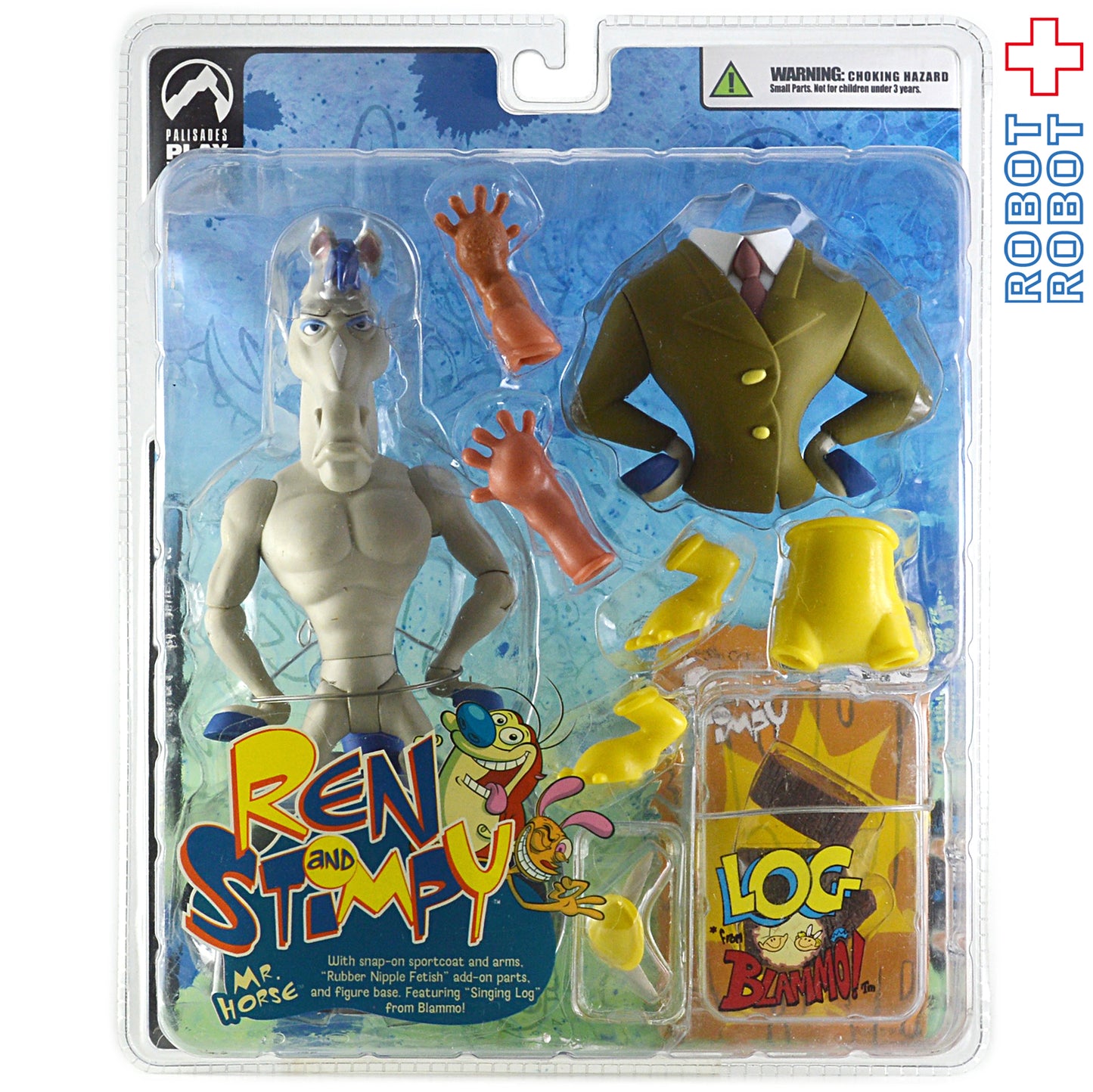 レン&スティンピー / ミスター・ホース アクションフィギュア 未開封