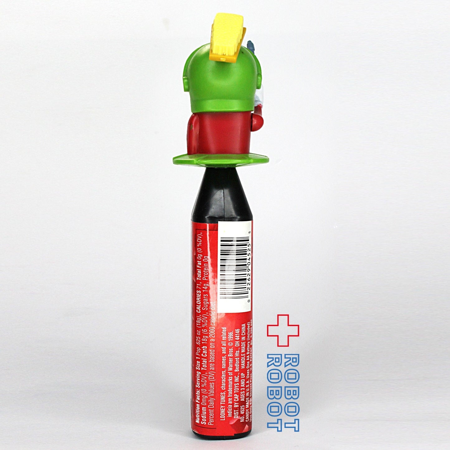 ルーニー・テューンズ マービン・ザ・マーシャン スピン ポップ キャンディホルダー フィギュア 1996 キャップトイズ社