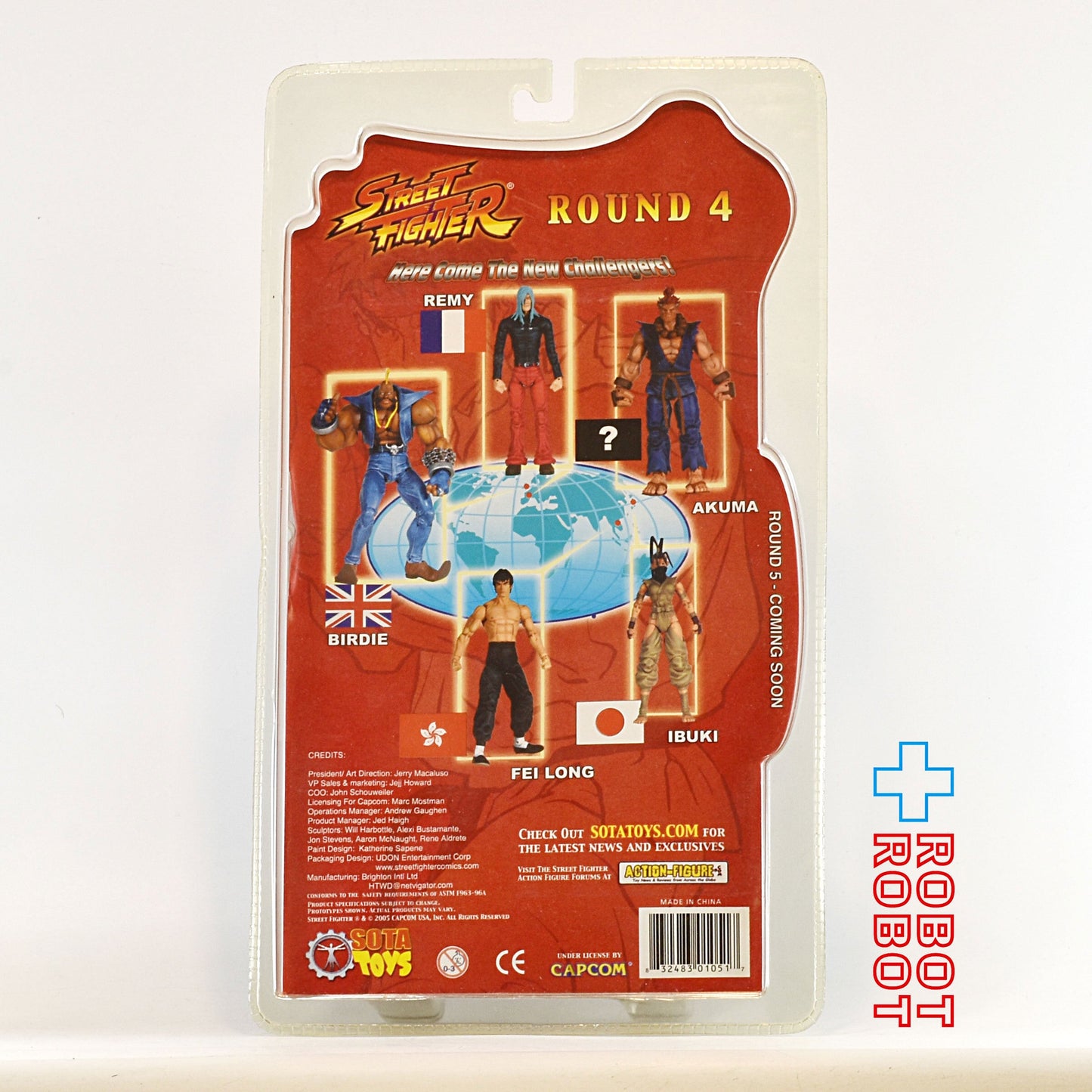 SOTA TOYS ストリートファイター ラウンド4 豪鬼 アクションフィギュア US版