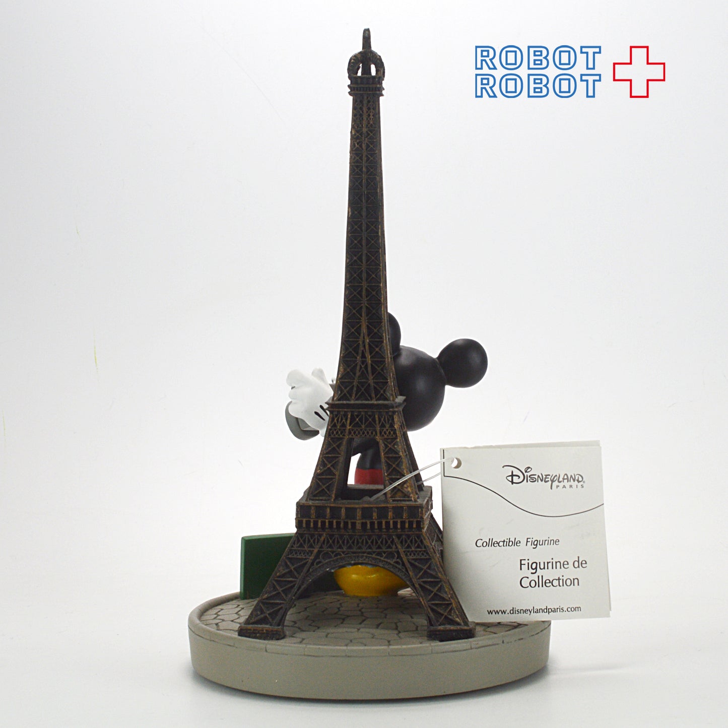 パリ・ディズニーランド ミッキー&エッフェル塔 コレクティブル・フィギュリン