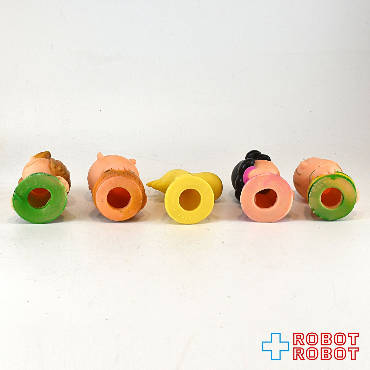 ピーナッツ ギャング ショータイム 指人形ミニソフビ5体セット 1976