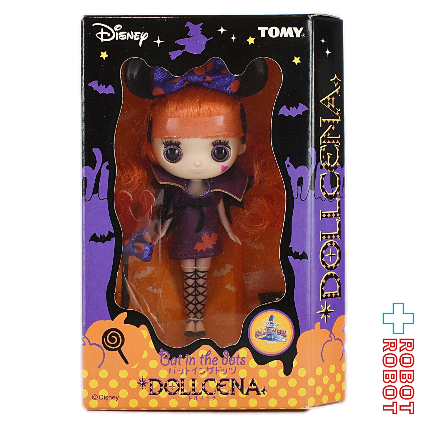 トミー ディズニー ドルチェナ バットインザドッツ 人形 箱入