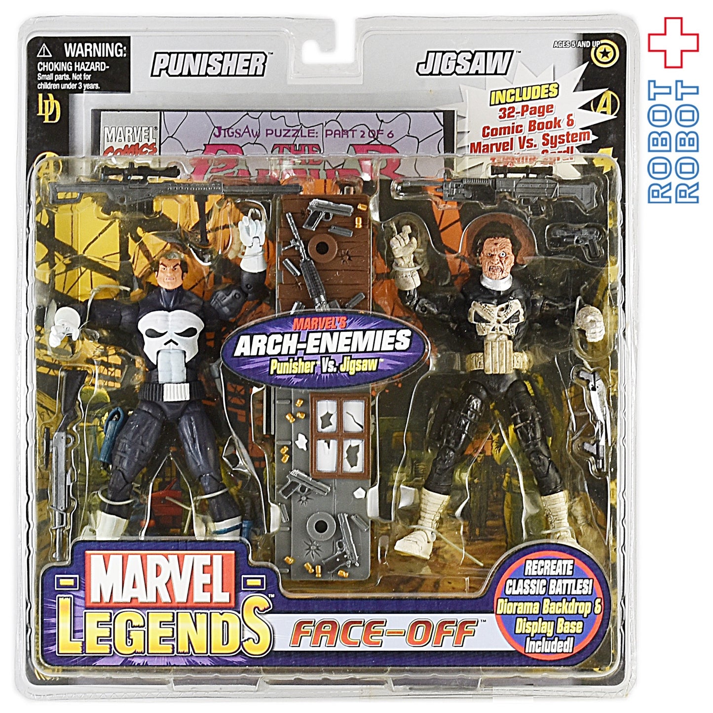 トイビズ マーベルレジェンド フェイスオフ パニッシャー vs ジグソウ アクションフィギュア