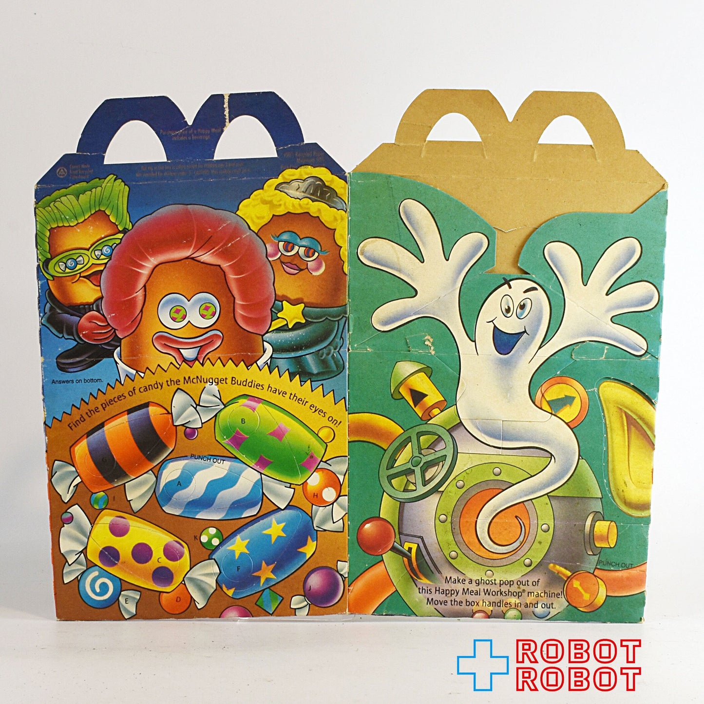 マクドナルド ハッピーセット空箱 ハロウィン マックナゲット バディーズ キャンディー