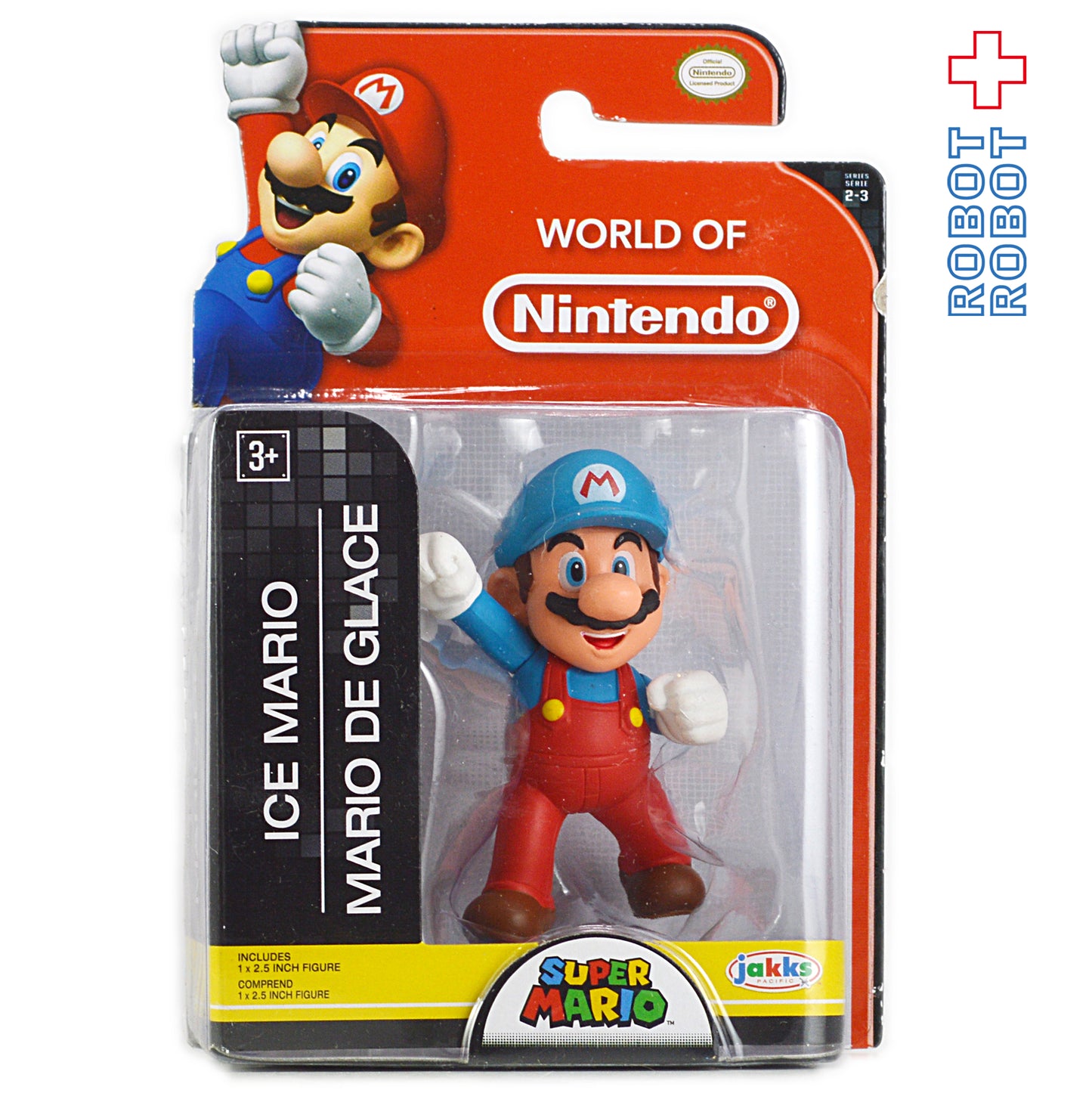 ワールドオブニンテンドー series 3-2 スーパーマリオ アイスマリオ 2.5インチアクションフィギュア