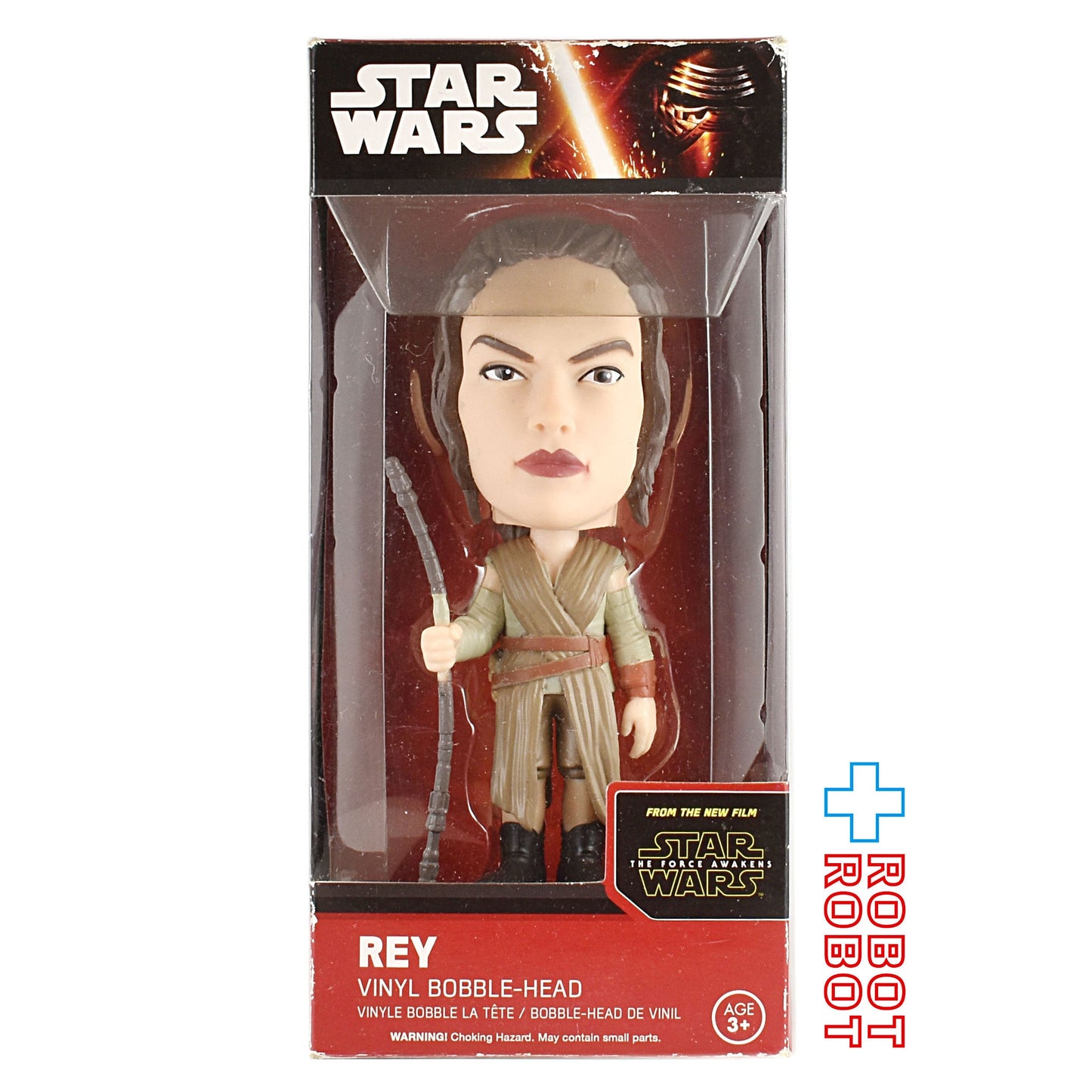 ファンコ ワッキーワブラー スター・ウォーズ/フォースの覚醒 レイ ボブルヘッド 未開封