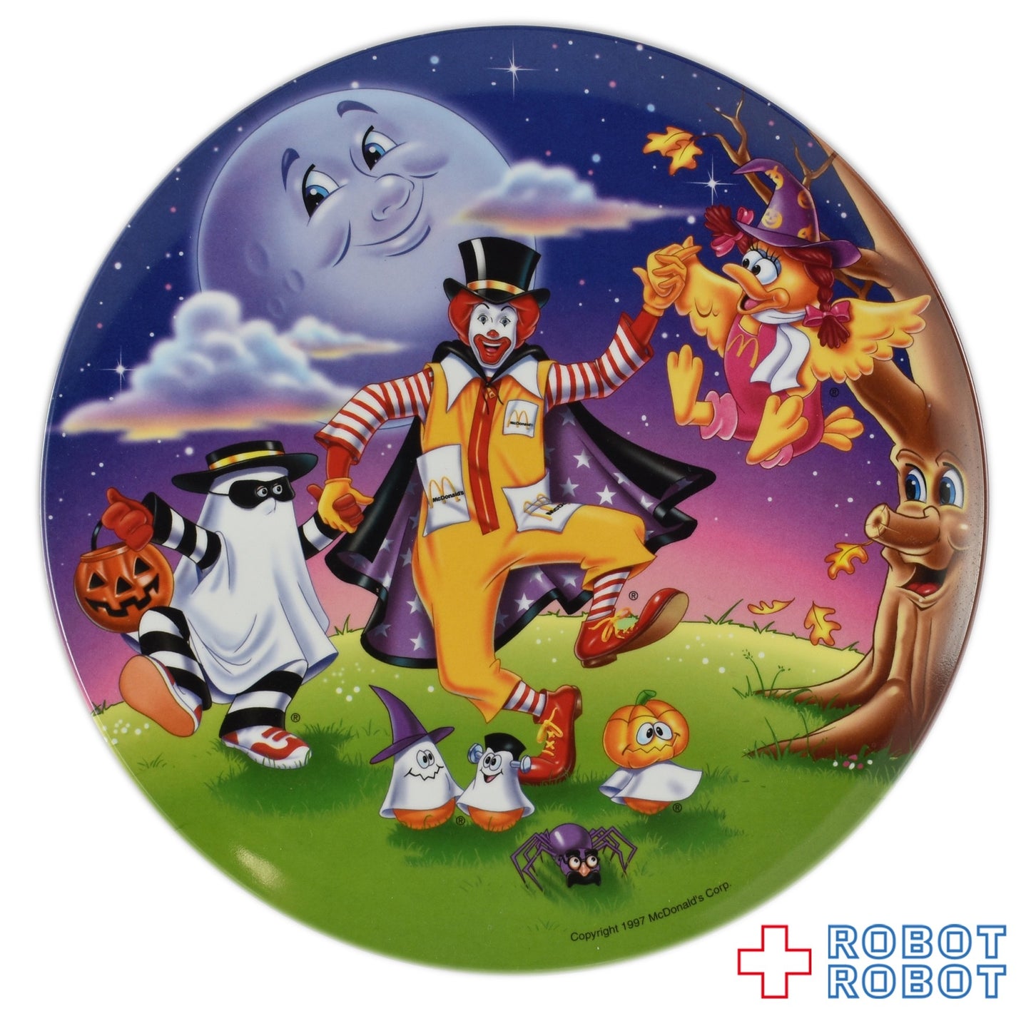 マクドナルド 絵皿 ハロウィン