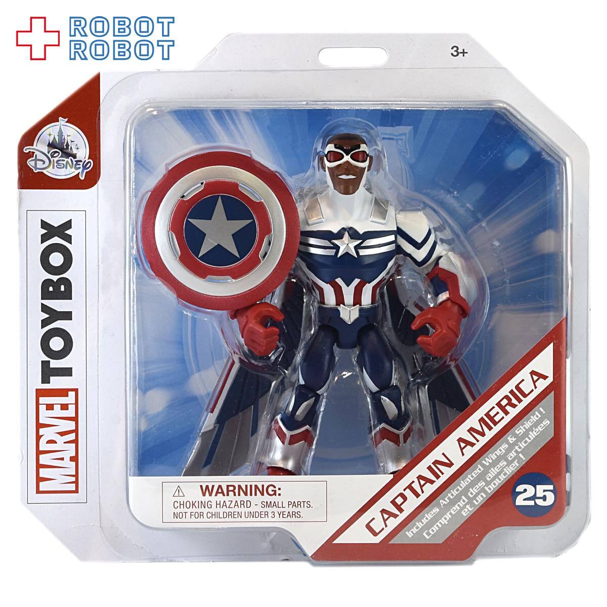 ディズニーストア マーベル・トイボックス ファルコン &ウィンター・ソルジャー キャプテンアメリカ アクションフィギュア