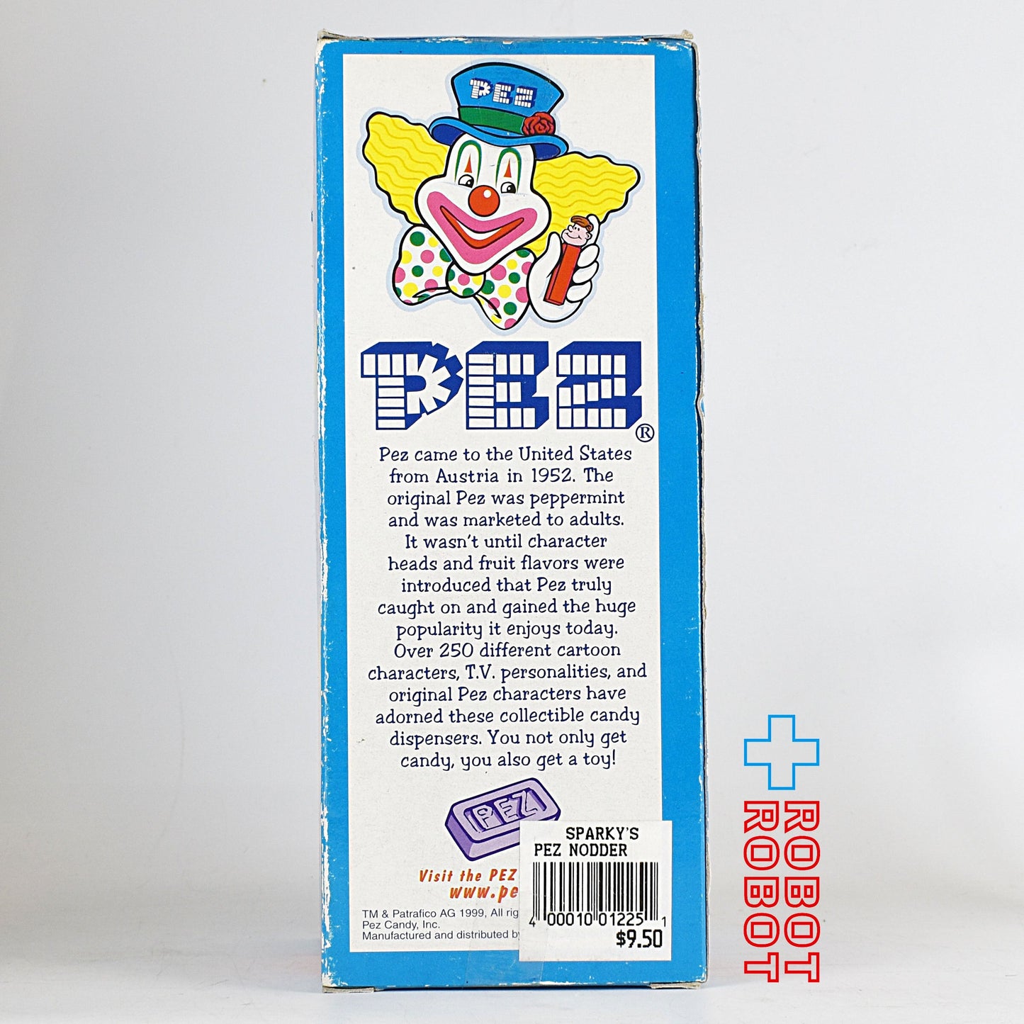 ファンコ ワッキーウォブラー PEZ ペッツ ボーイ 箱入