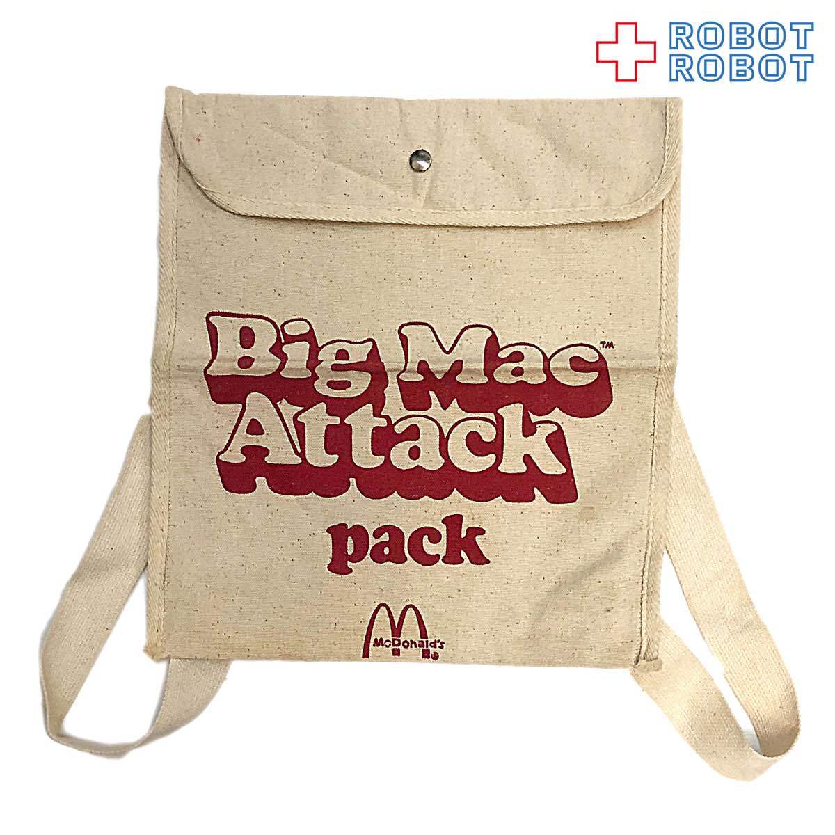 マクドナルド ビッグマックアタック キャンバスショルダーバッグ