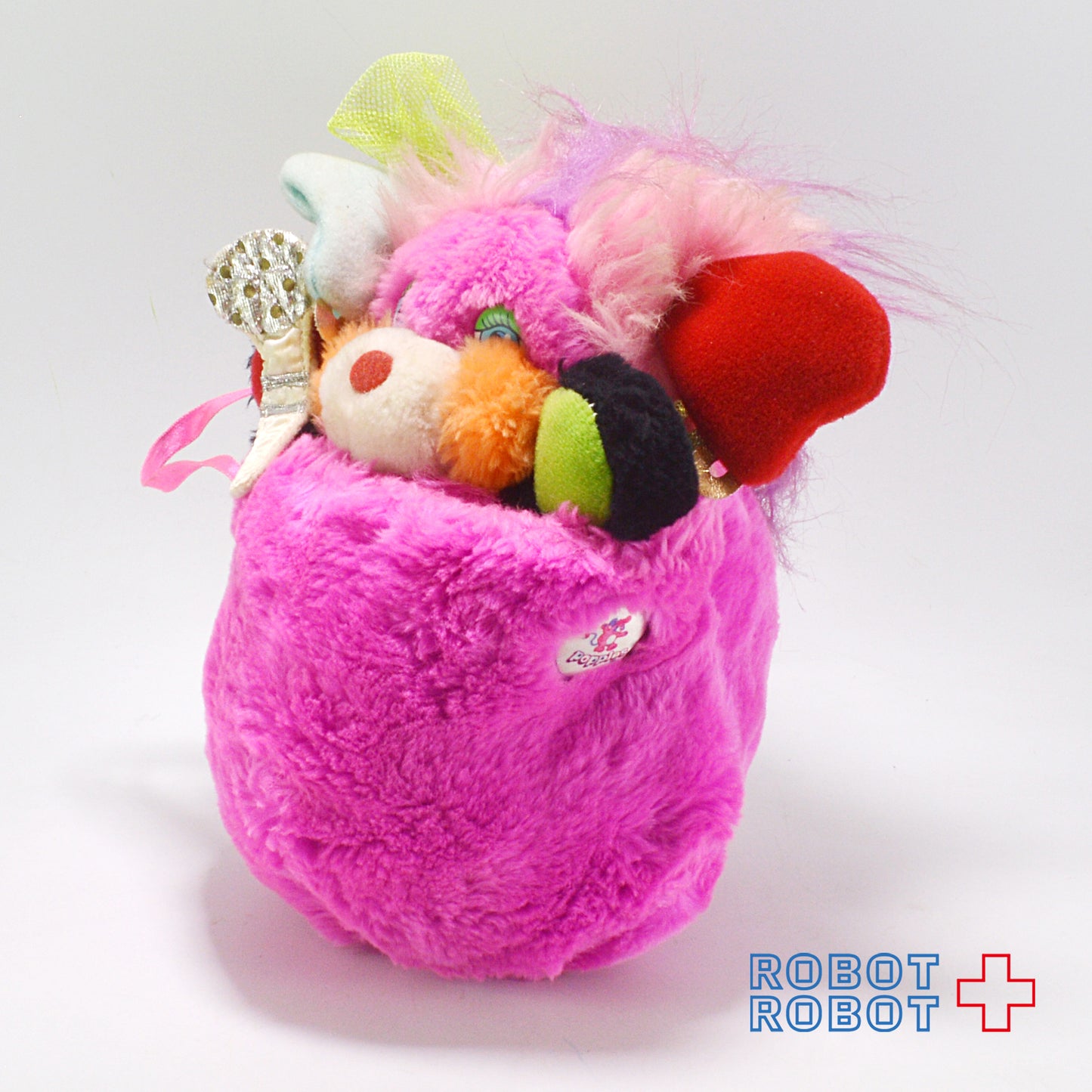 マテル ロックスター・ポップルズ ピンク ぬいぐるみ人形 1986