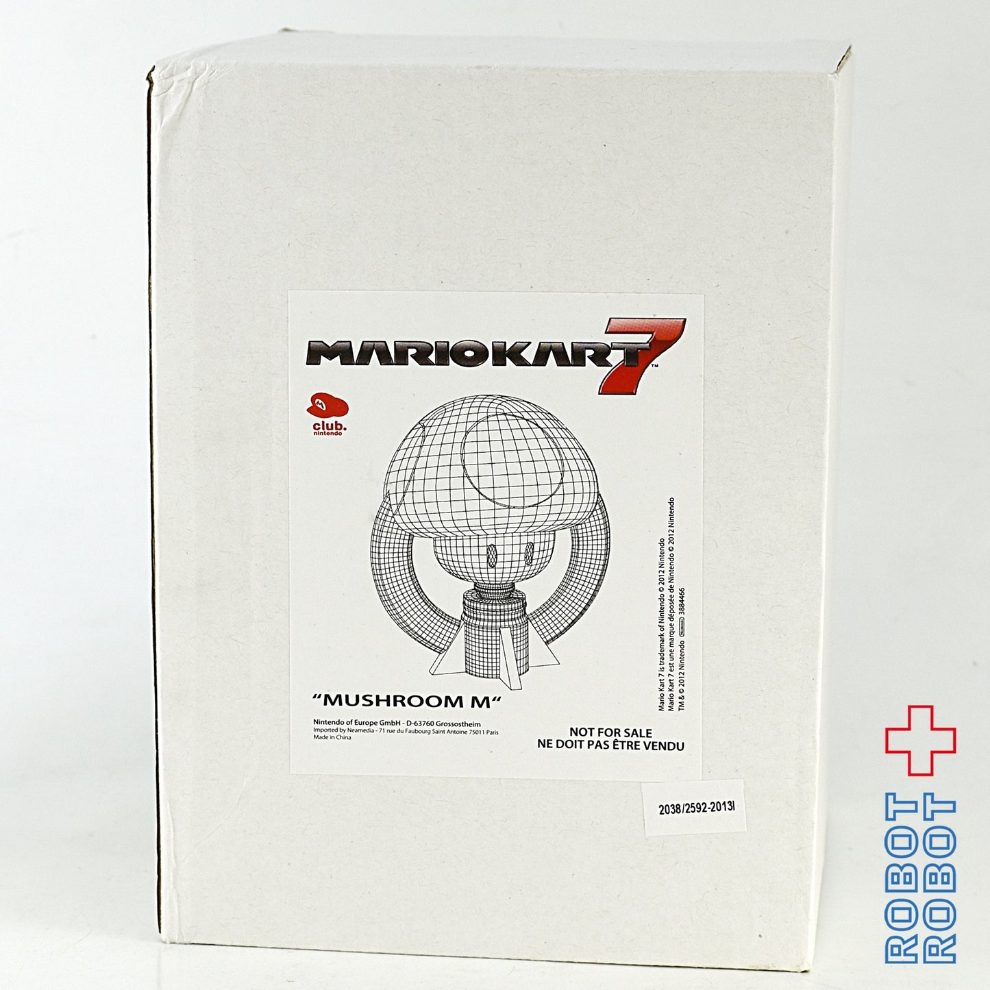マリオカートトロフィー・キノコ クラブニンテンドー・ヨーロッパ限定
