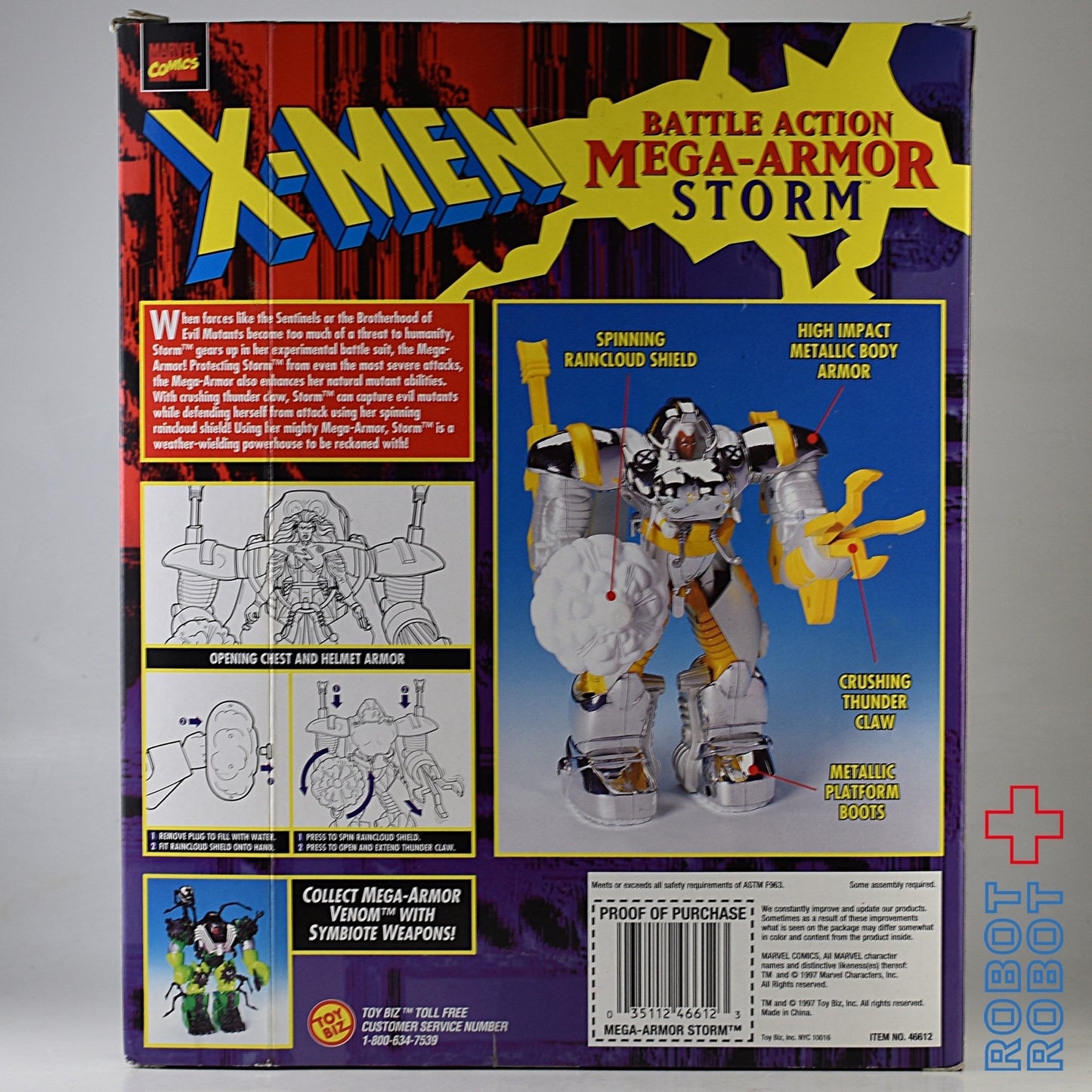 トイビズ X-MEN ストーム メガアーマー バトルアクション 未開封