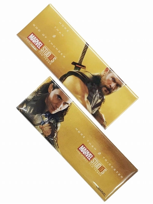 インロック マーベルスタジオ 10th アニバーサリー/ 缶バッジセット B ソー&ロキ