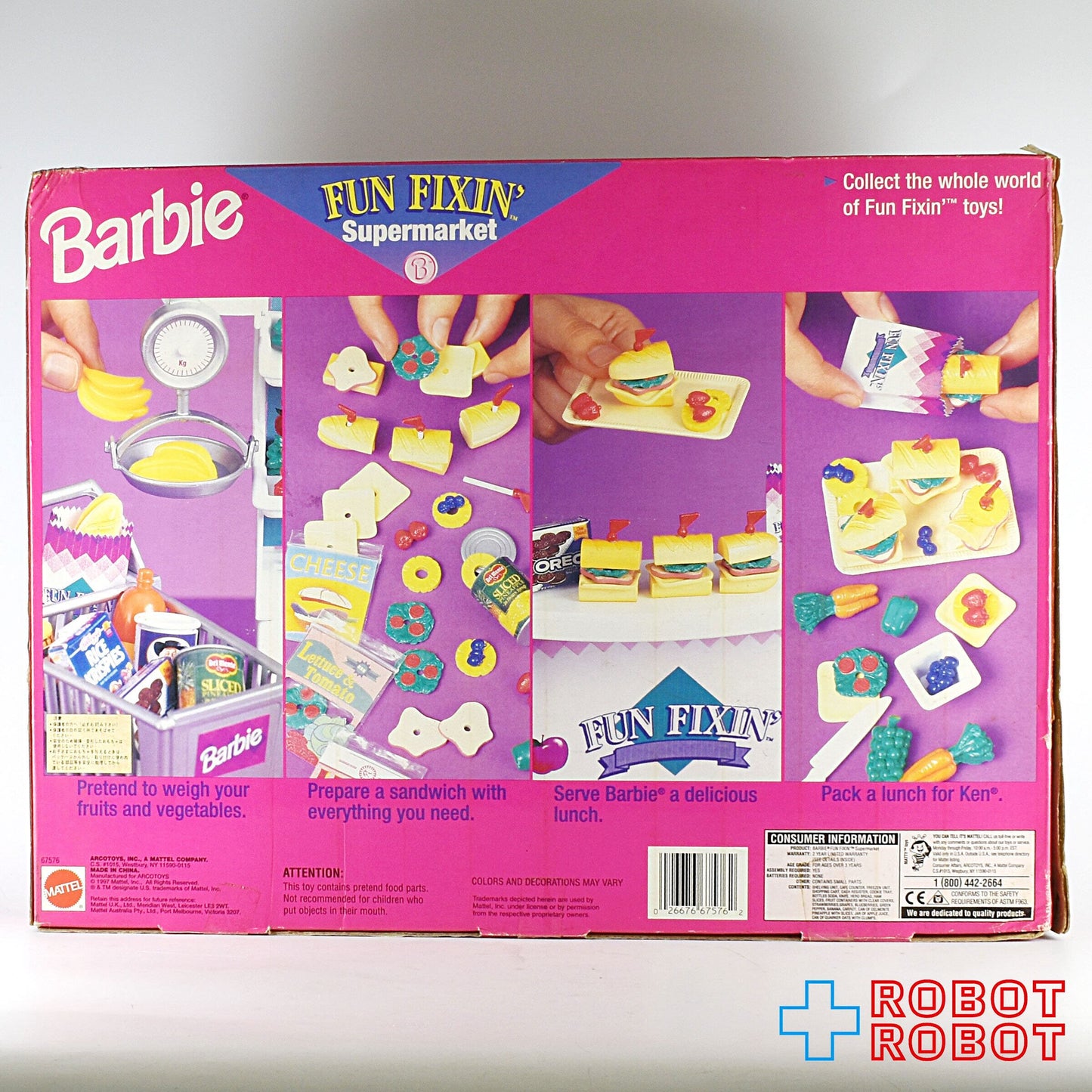 マテル バービー 67576 おいしく作ろうグルメマーケット プレイセット
