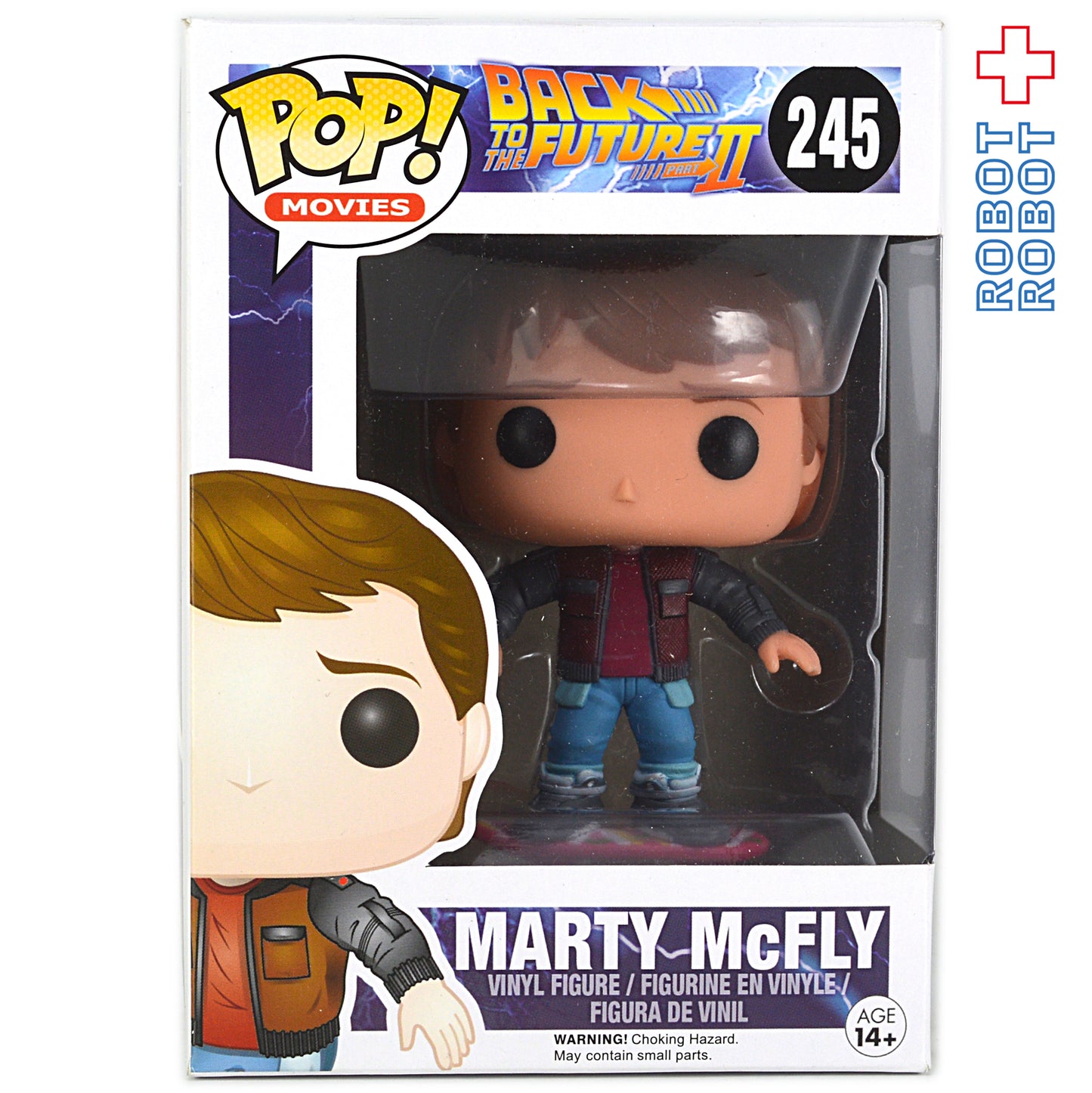 ファンコ POP バック・トゥ・ザ・フューチャー 2 マーティ・マクフライ ホバーボードver フィギュア