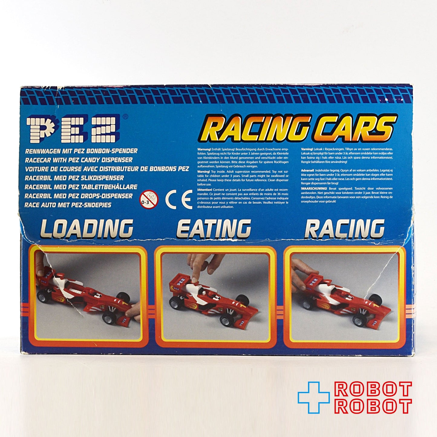 PEZ レーシング・カー キャンディ・ディスペンサー 箱付