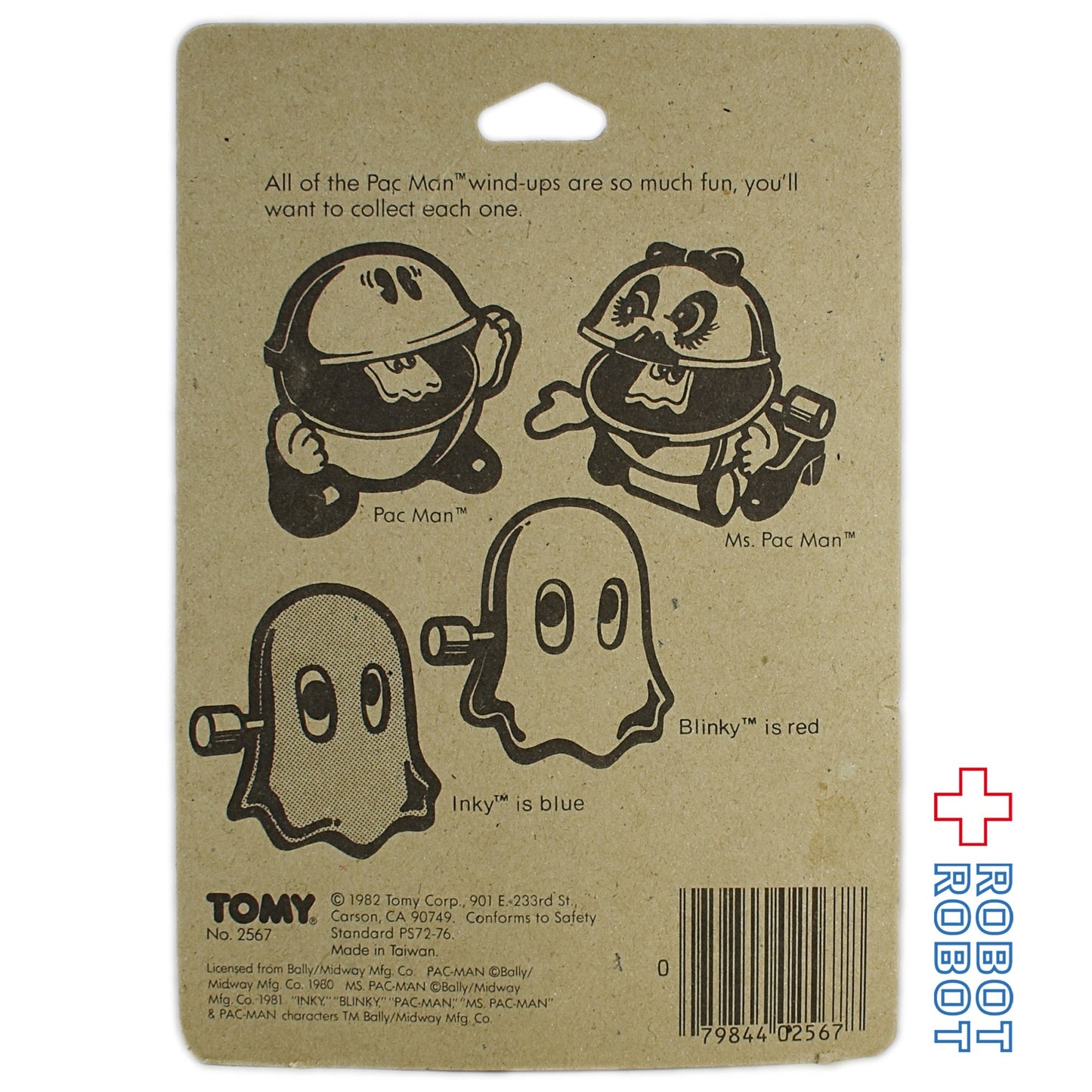 トミー パックマン ブリンキー ぜんまいトコトコ未開封