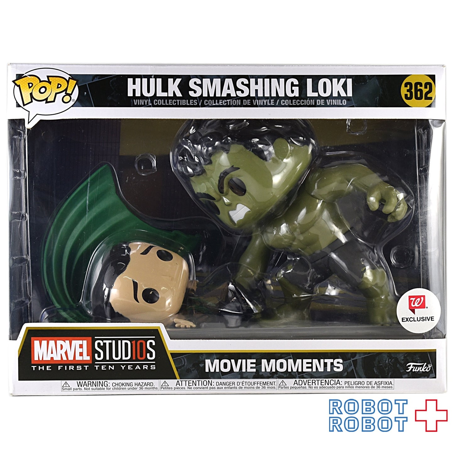 ファンコ POP! 362 MARVEL 10周年シリーズ ハルク スマッシュ ロキ?ウォルマート限定