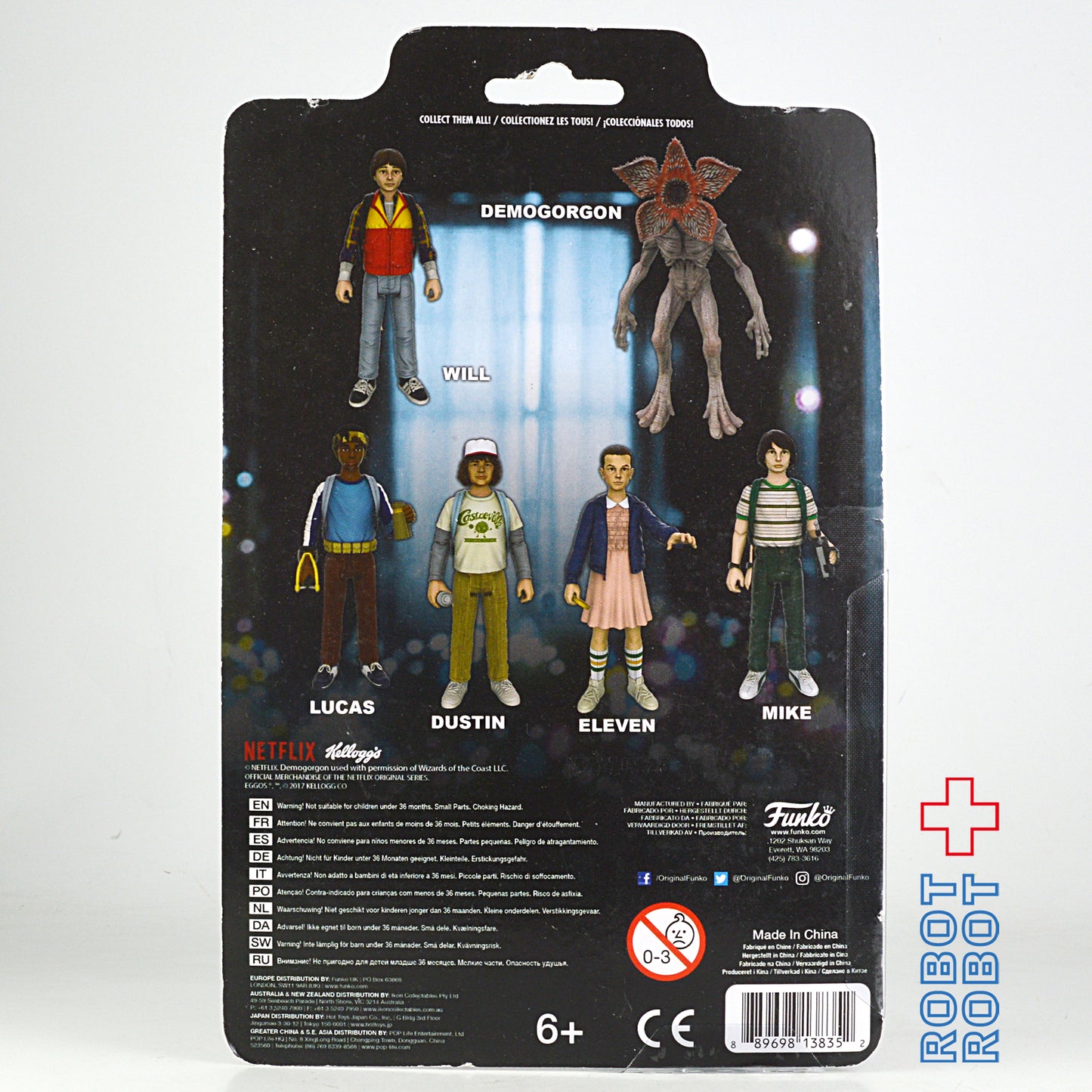 ファンコ ストレンジャーシングス アクションフィギュア ウィル CHASEエディション