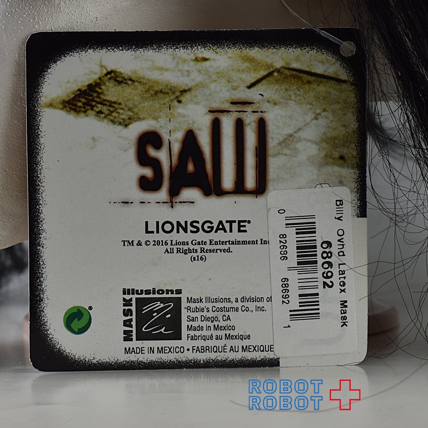 ルービーズ SAW ジグソー ラテックスマスク