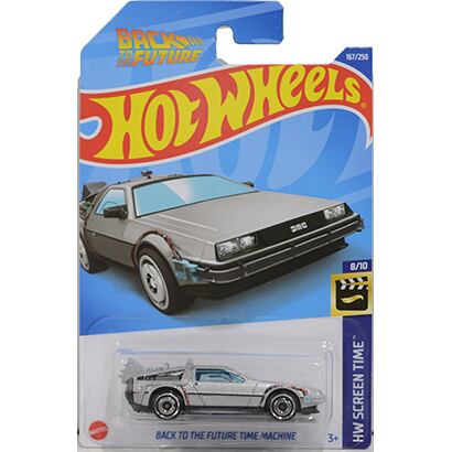 ホットウィール バック・トゥ・ザ・フューチャー タイムマシン デロリアン 未開封