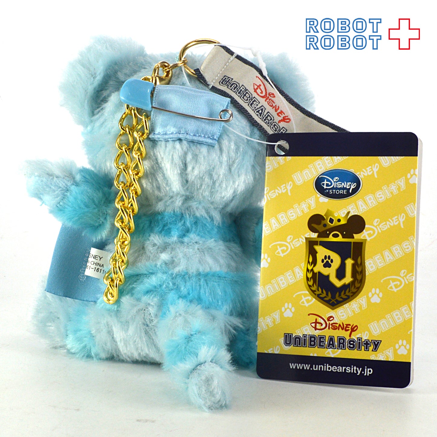 ユニベア 映画版 スフレ バッジつきキーチェーン アリス・イン・ワンダーランド 時間の旅