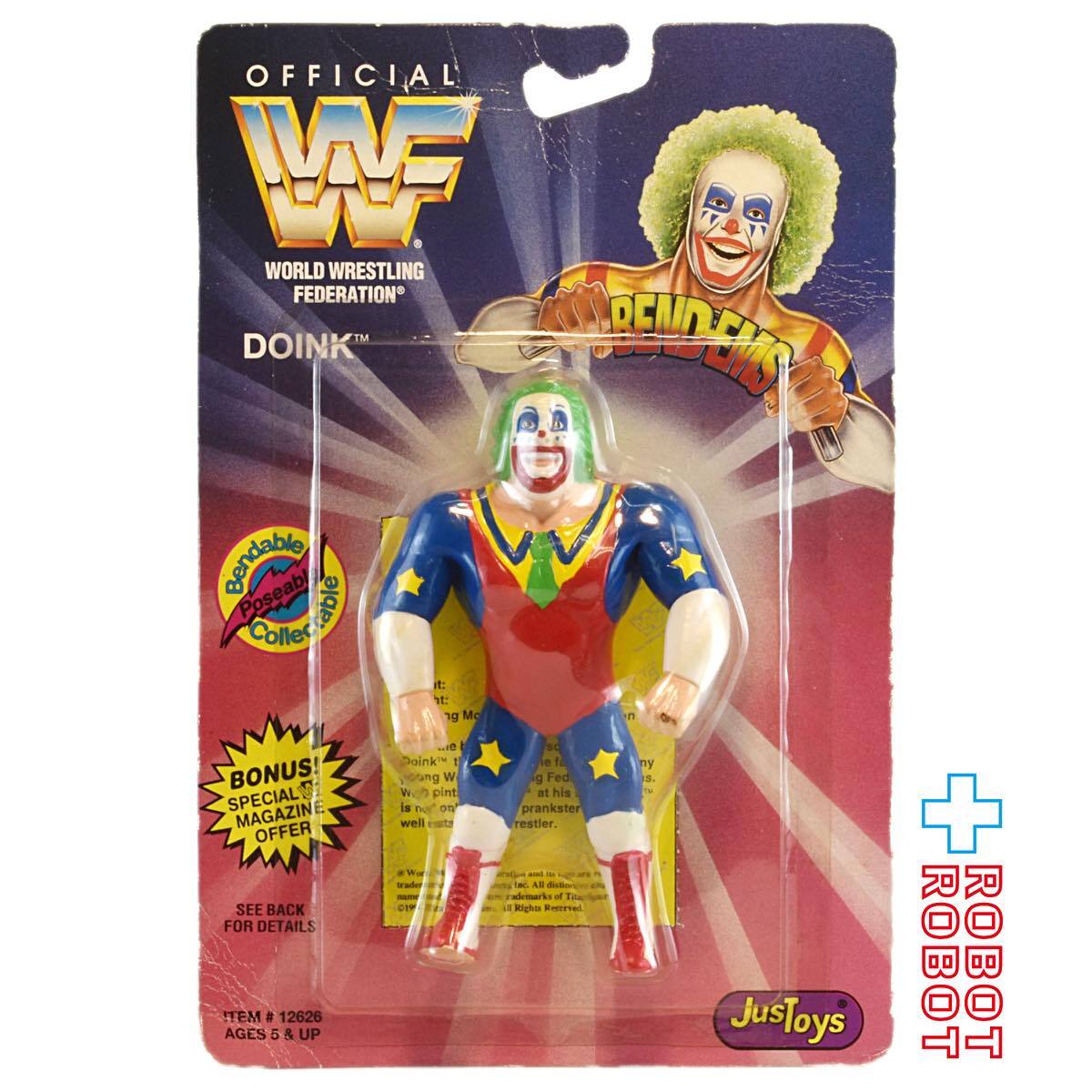 JUSTOYS WWF ドインク・ザ・クラウン ベンダブルフィギュア 12626