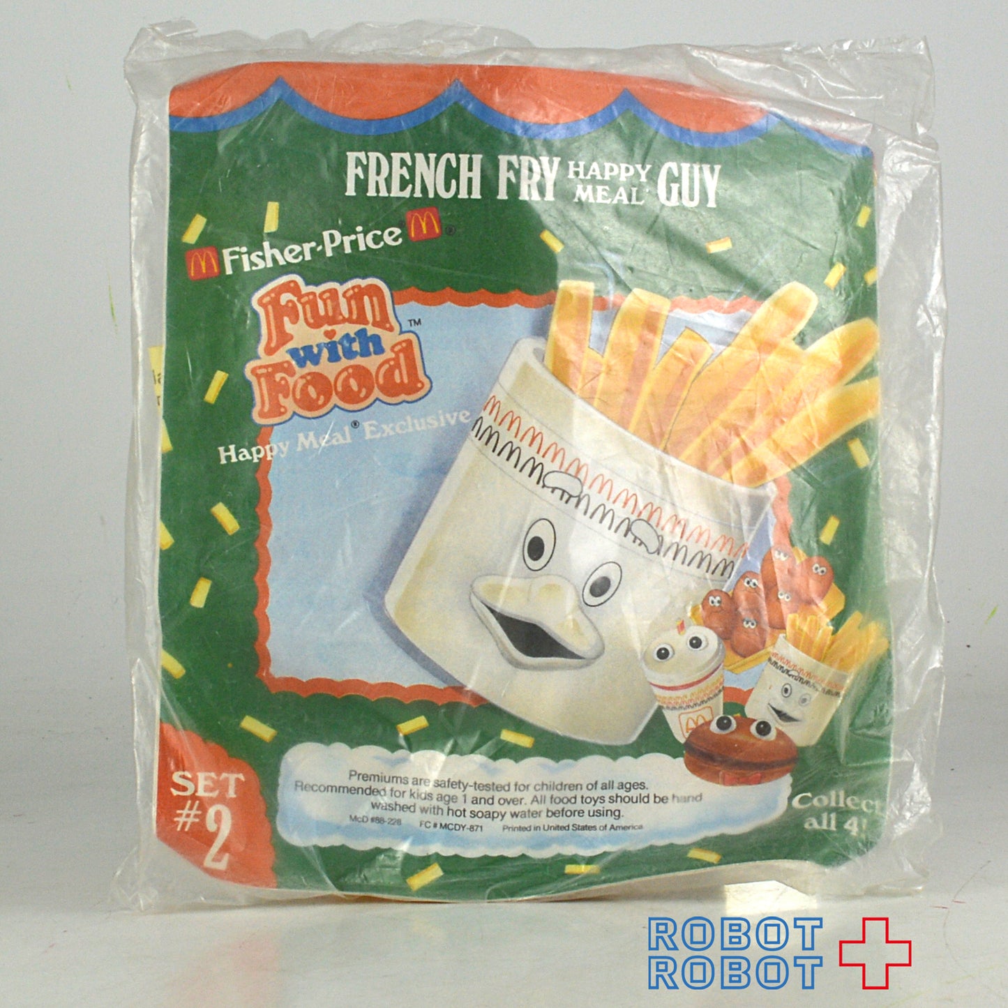 マクドナルド ファンウィズフード ハッピーミール1989 ポテトフライ 袋入