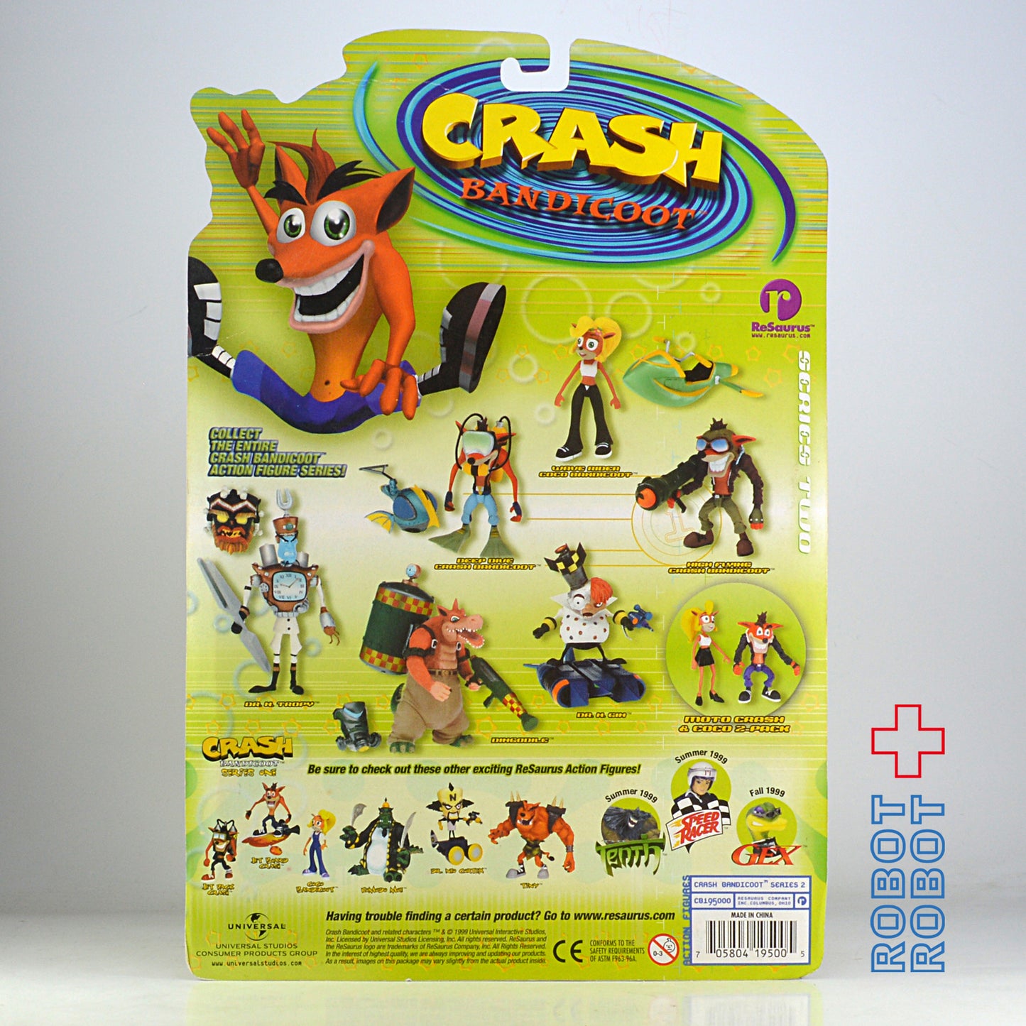 クラッシュ・バンディクー アクション・フィギュア ディンゴダイル