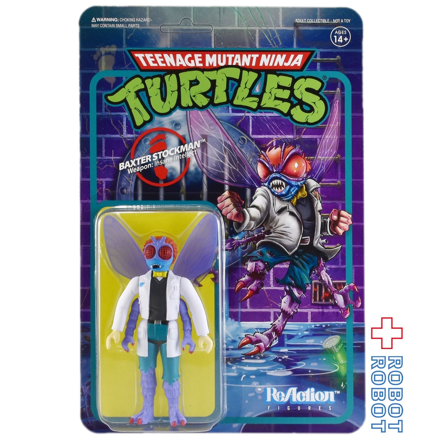 リ・アクション タートルズ TMNT バクスター フィギュア