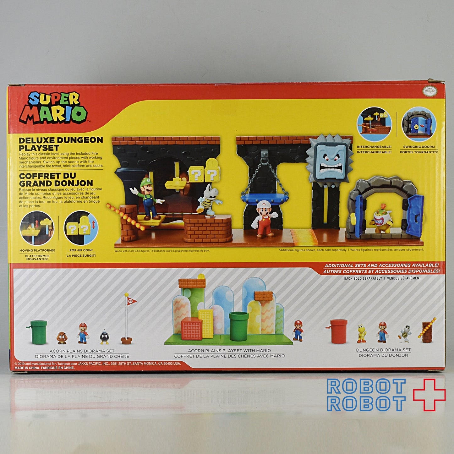 ワールドオブニンテンドー スーパーマリオ デラックス ダンジョン プレイセット 2.5インチ