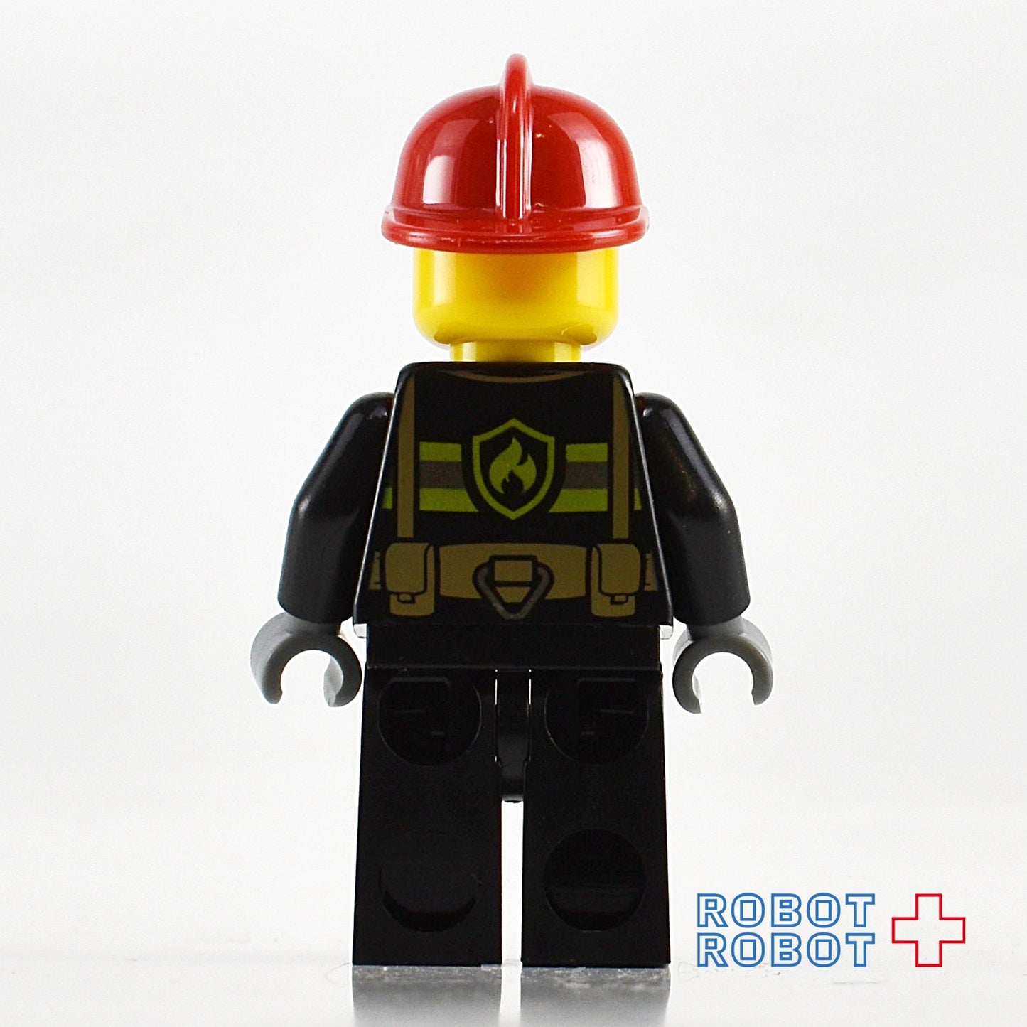 レゴ LEGO ミニフィグ 消防士 赤ヘルメット