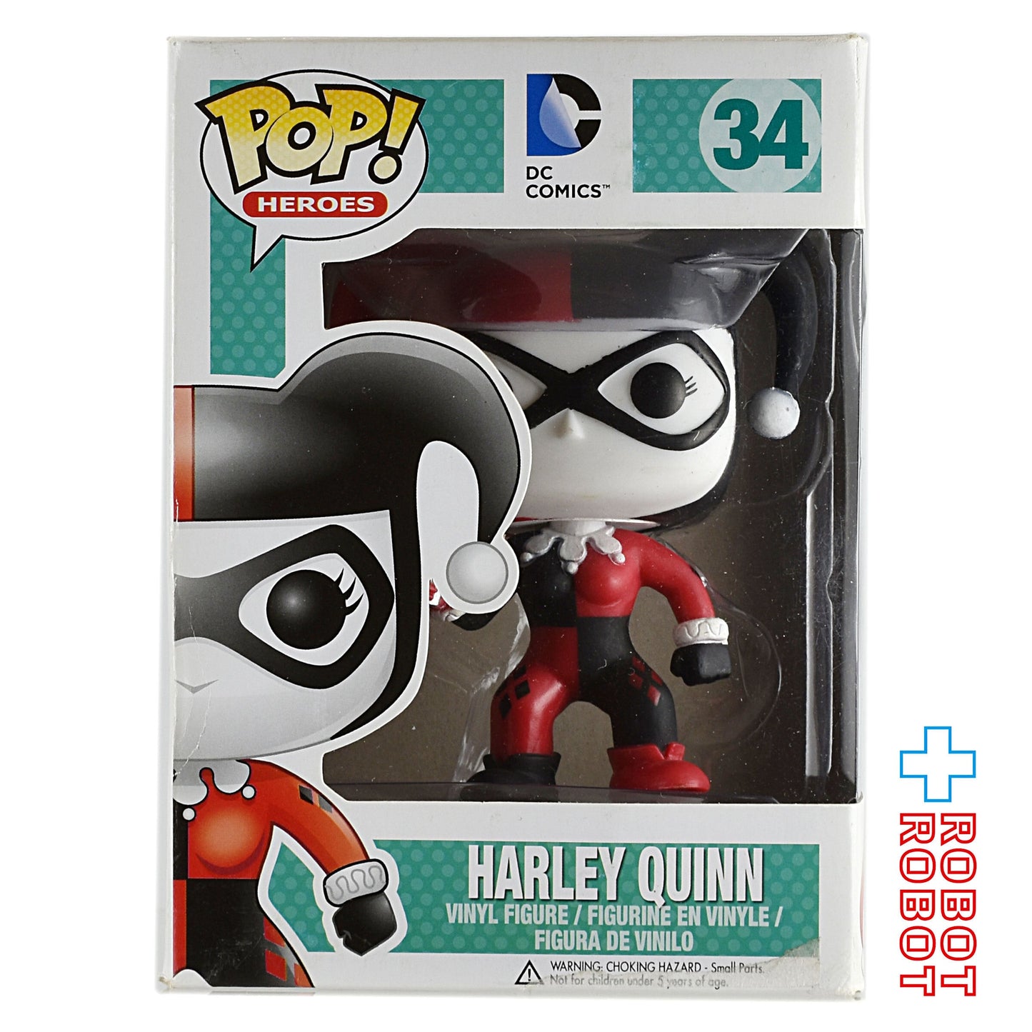 ファンコ POP! 34 ハーレイ・クイン ビニールフィギュア
