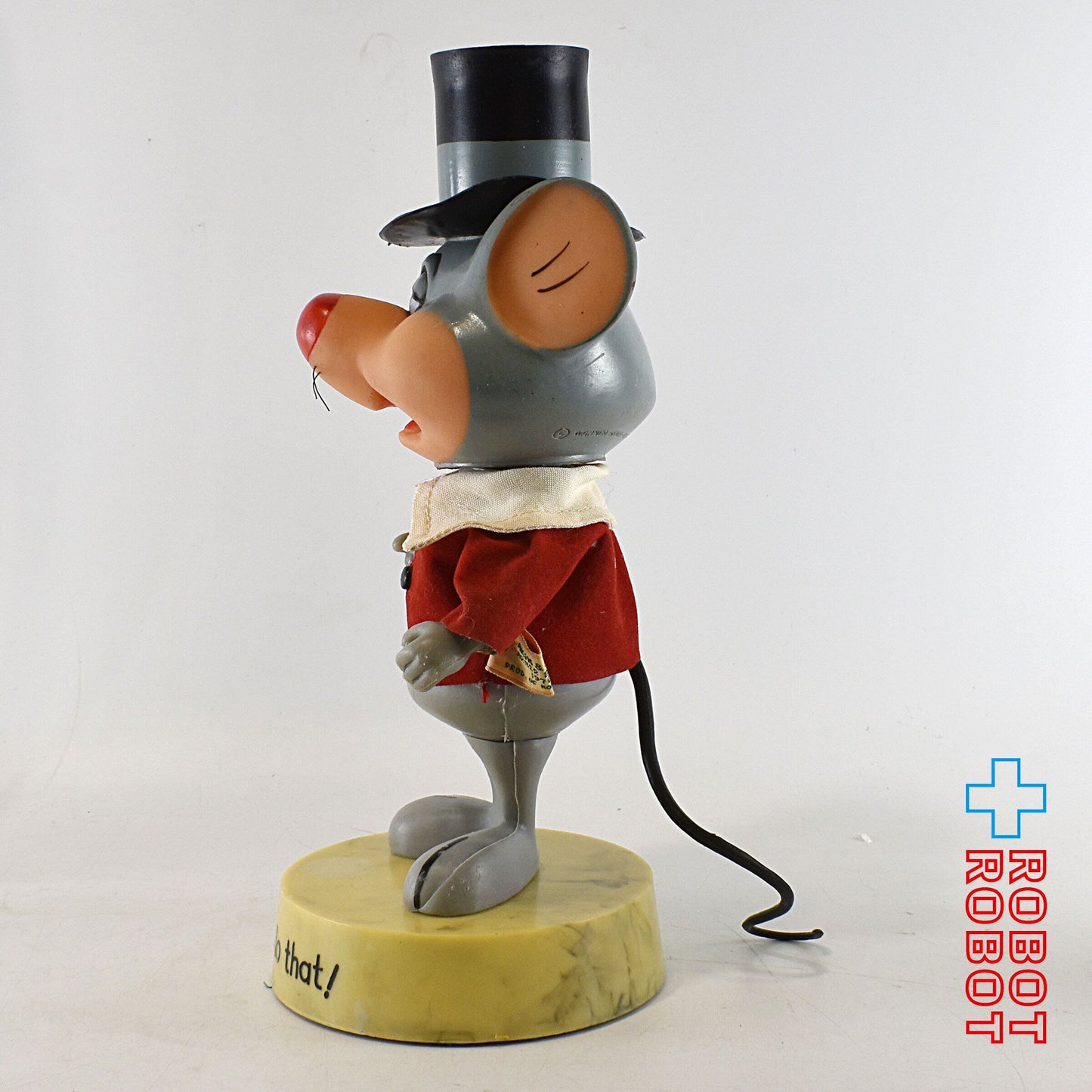 Dakin マーリン・ザ・マジックマウス グーフィーグラム ソフビフィギュア 台座付き 1971 香港 ※難有り