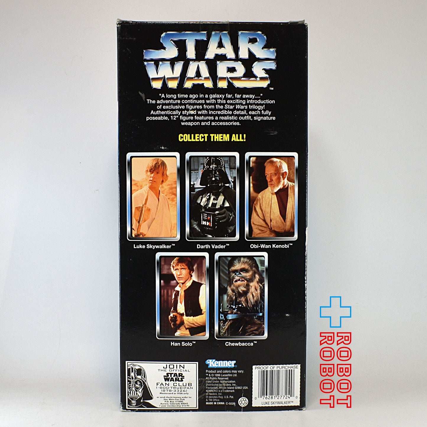 ケナー スター・ウォーズ コレクターシリーズ ルーク・スカイウォーカー 12インチ アクションフィギュア ダークブルーバック