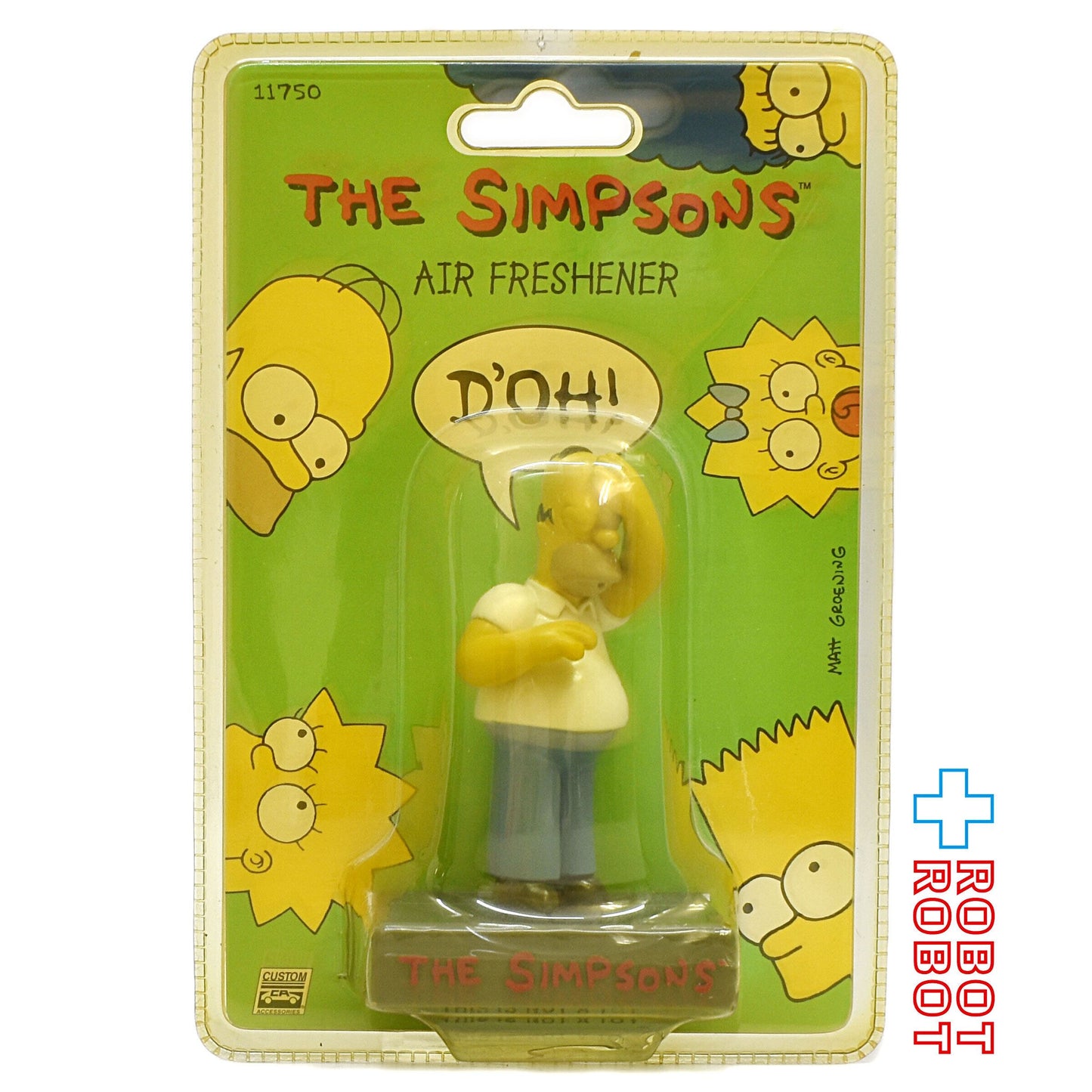 カスタムアクセサリーヨーロッパ シンプソンズ ホーマー エアフレッシュナー 未開封