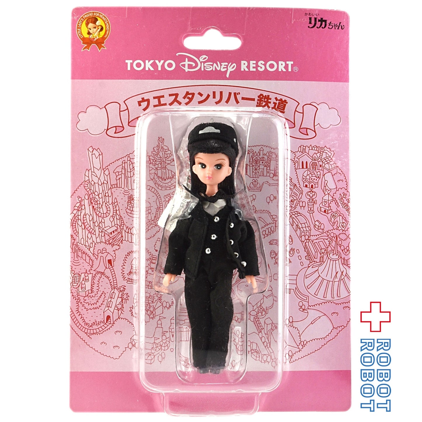 東京ディズニーリゾート リカちゃん ウエスタンリバー鉄道 キャスト キーチェーン