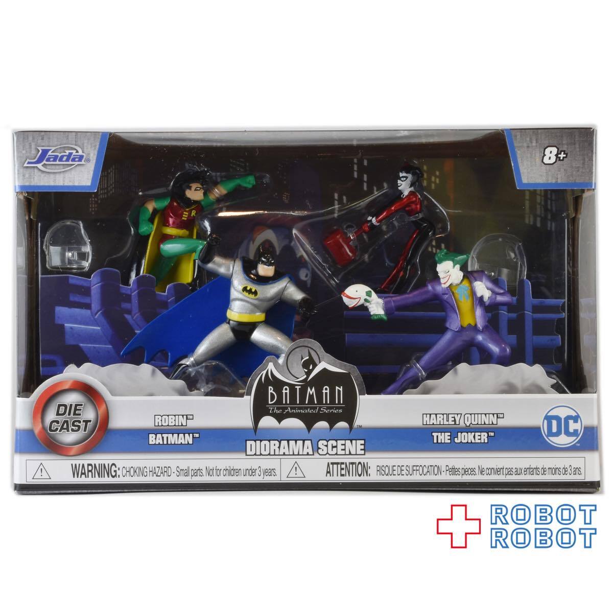 JADA TOYS バットマン ジオラマ・シーン ダイキャスト フィギュア 4パック