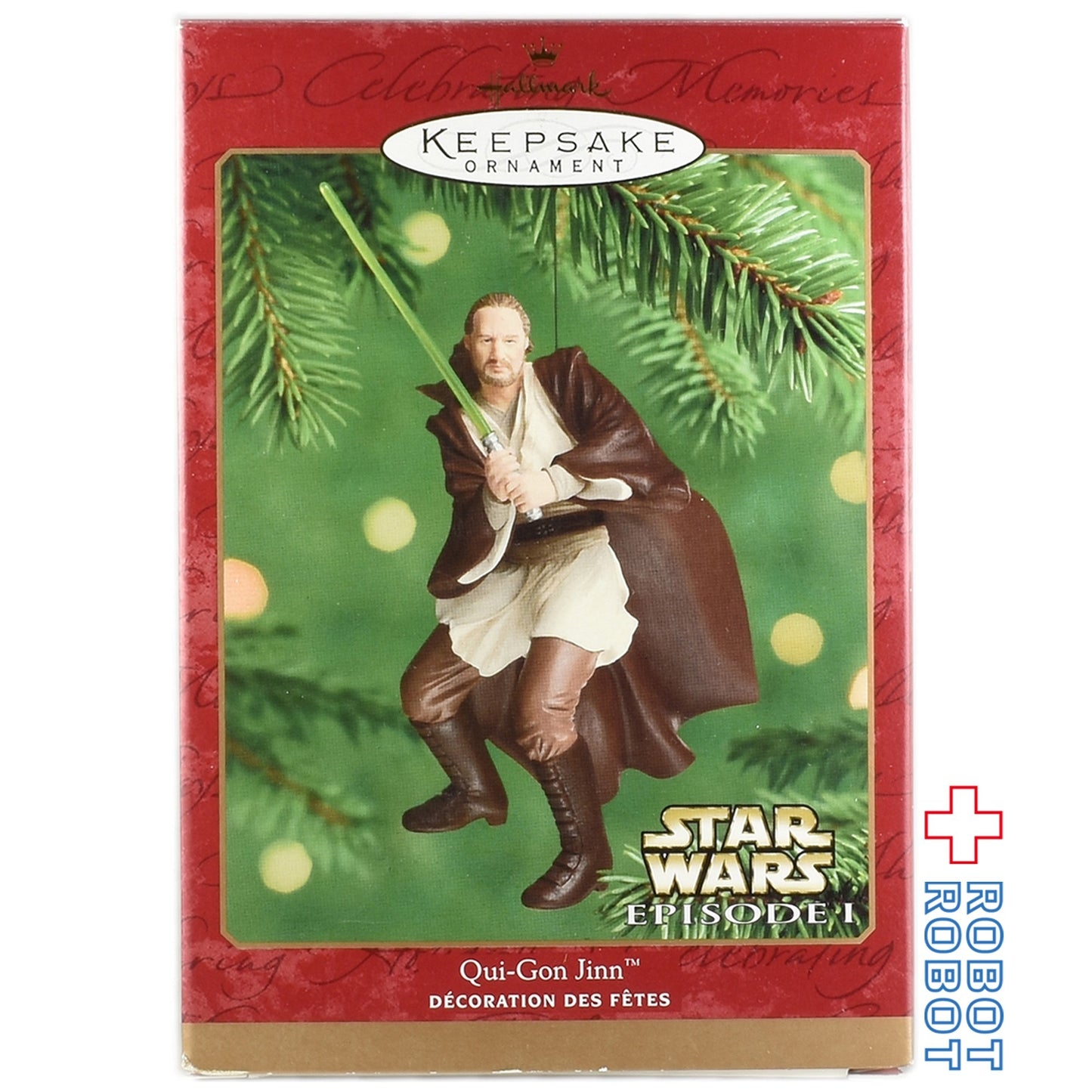 ホールマーク スター・ウォーズ クワイ=ガン・ジン クリスマスオーナメント