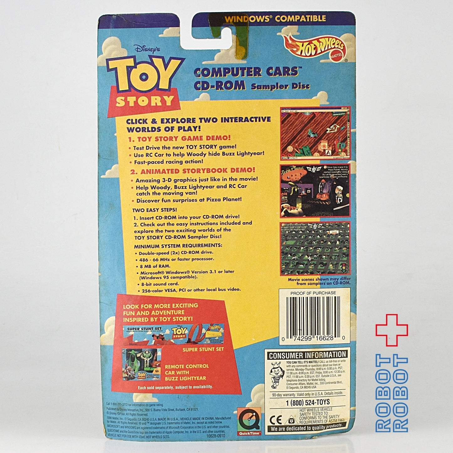 ホットウィール トイストーリー RCカー CD-ROM 付き