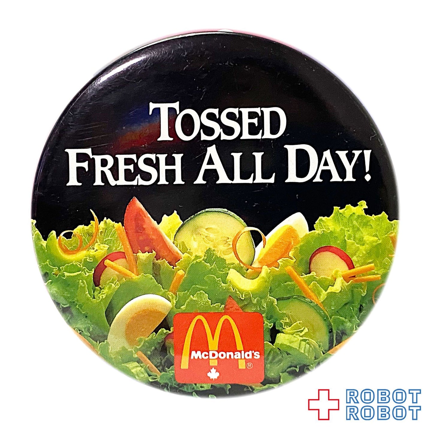マクドナルド 缶バッジ フレッシュオールデイ 20210402入荷
