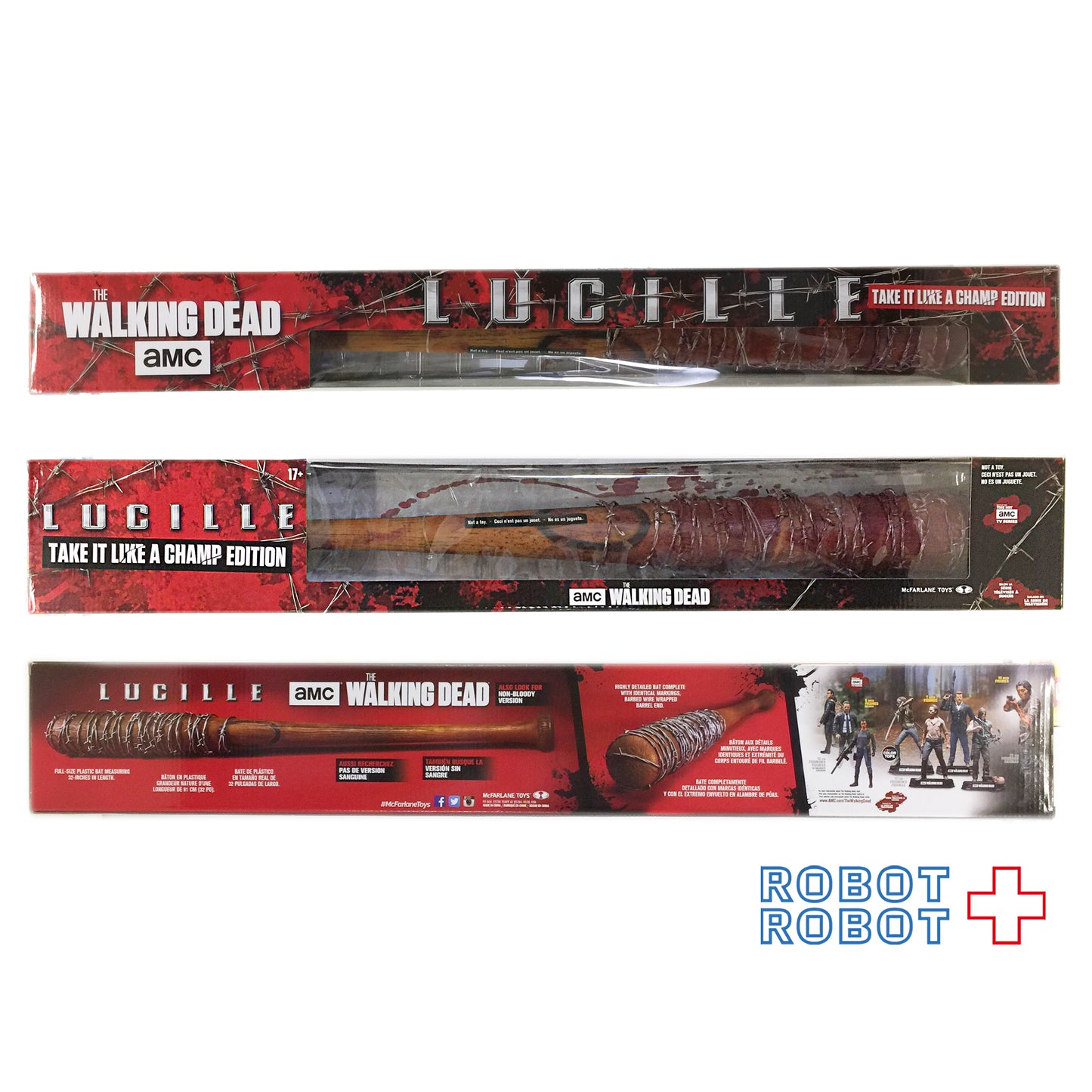 ウォーキングデッド ニーガン ルシール ベースボールバット プロップレプリカ 未開封新品