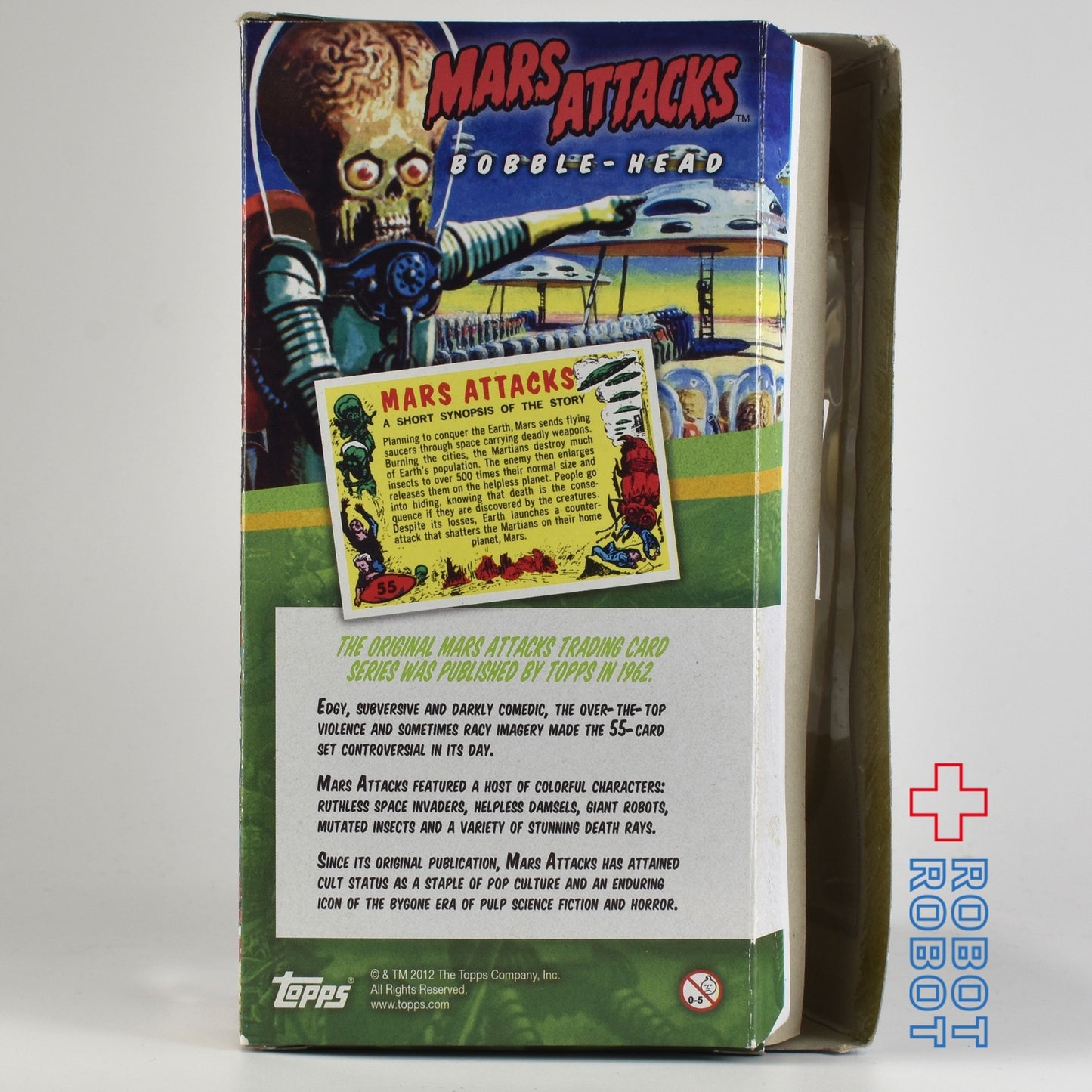 ファンコ ワッキーウォブラー マーズ・アタック! 首振りフィギュア 箱入