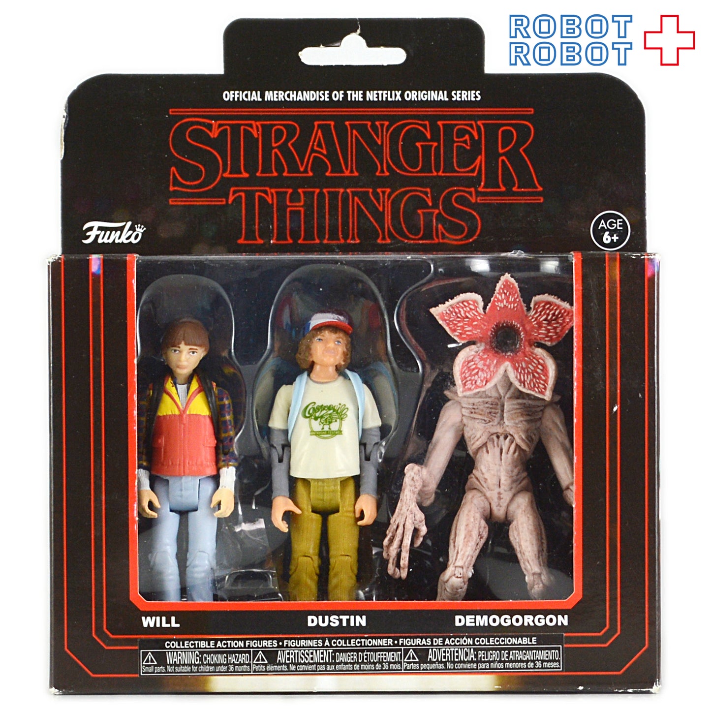 ファンコ ストレンジャーシングス アクションフィギュア3体セット