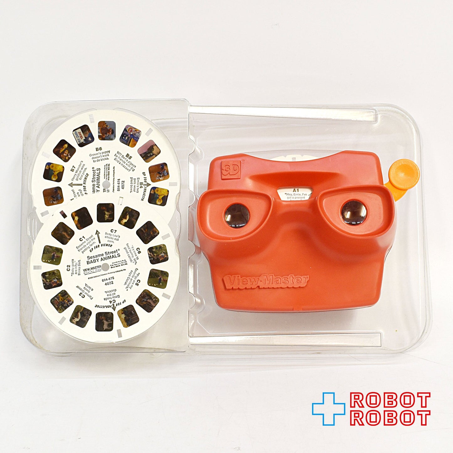 ビューマスター セサミストリート ベビーアニマルズ 3Dビューワー ギフトセット