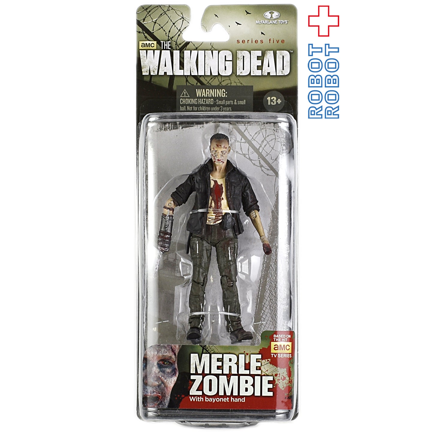 マクファーレン ウォーキング・デッド シリーズ5 メルル・ゾンビ アクションフィギュア